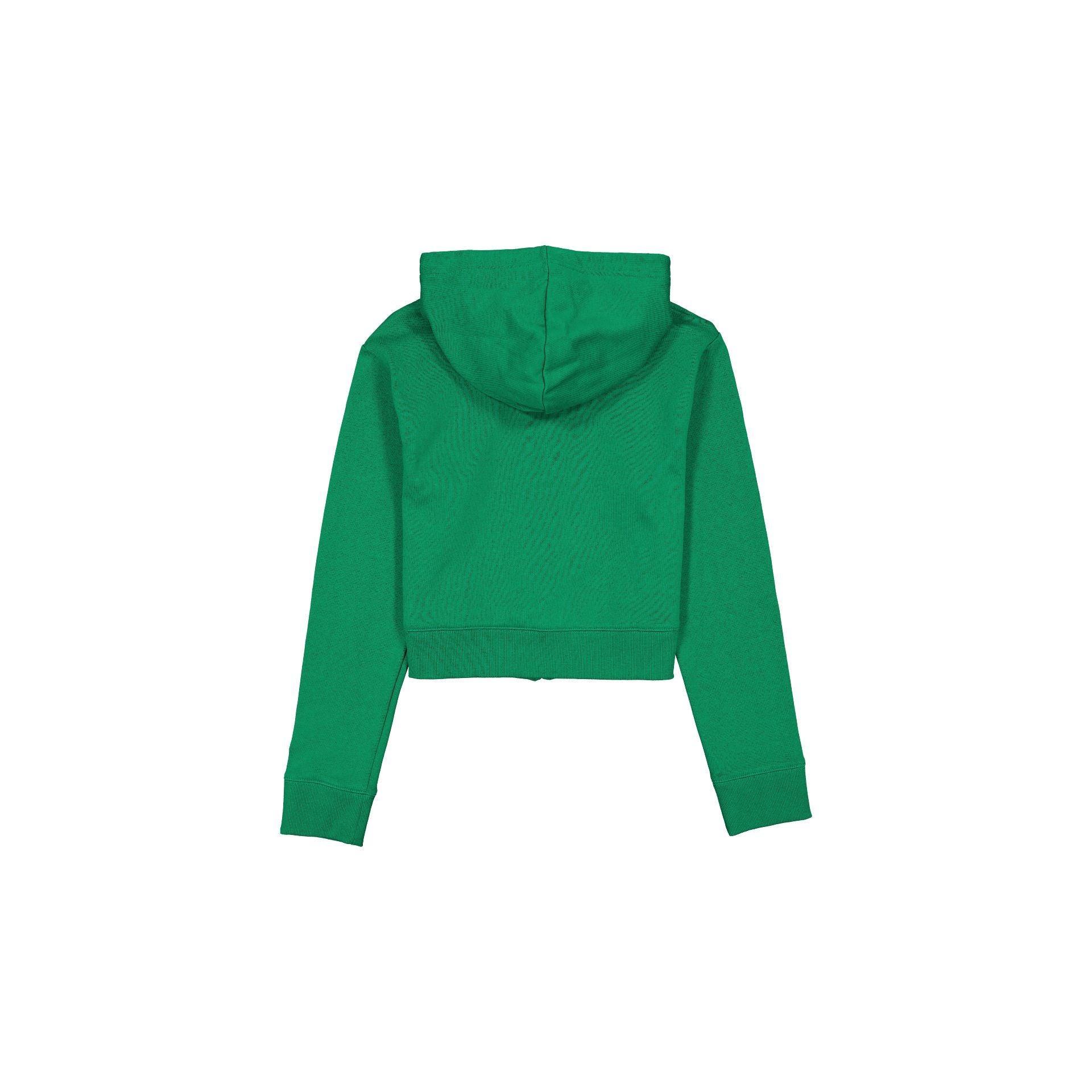 Miami Heat Game Day Cropped Women's Zipper Hoodie Female Product Image