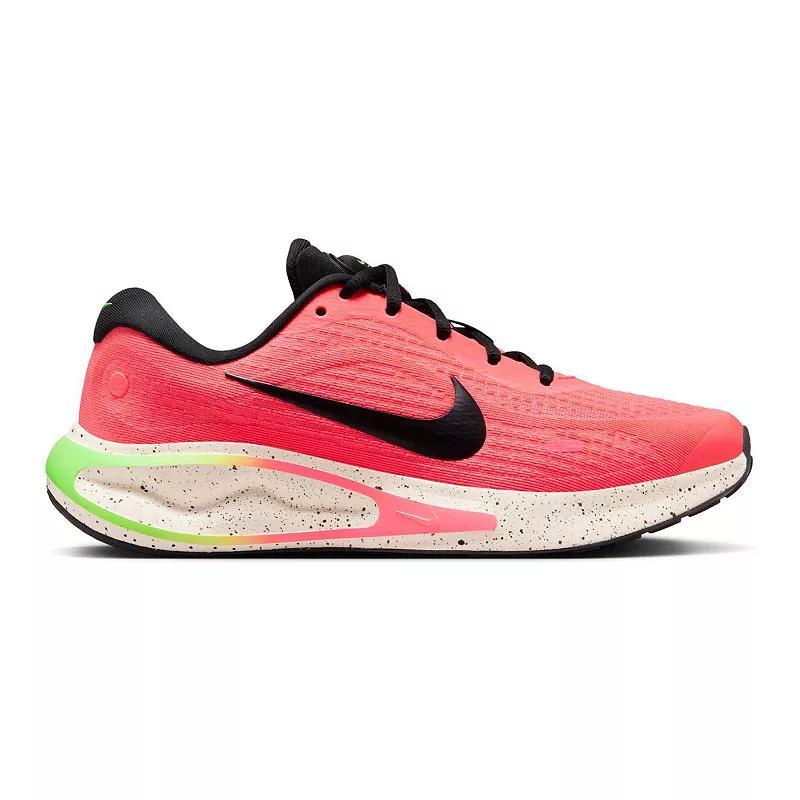 Nike Journey Run Women's Road Running Shoes, Size: 8.5, Guava White Product Image