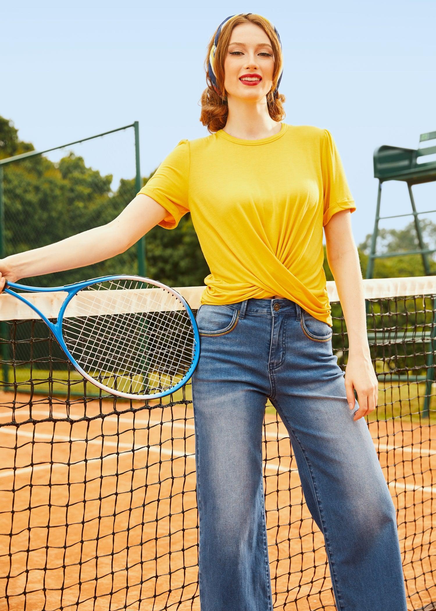 Twist Of Fun Knit Top Product Image