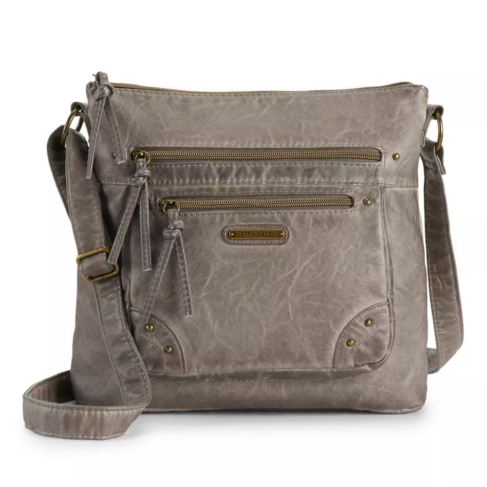 Womens Stone & Co. Smokey Mountain Bucket Crossbody Bag Product Image