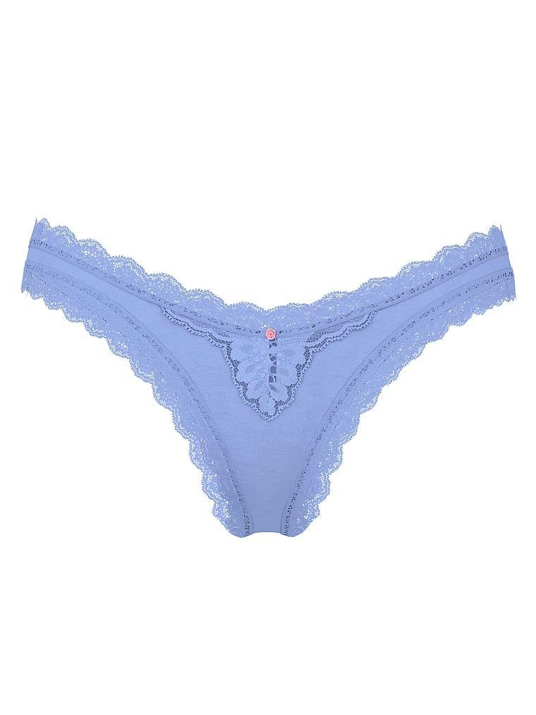 Lace-Trim Brazilian Panty Product Image