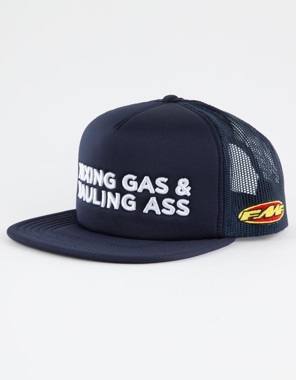FMF Gas Trucker Hat - NAVY Product Image
