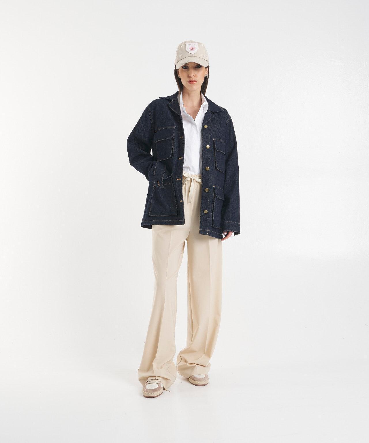 Blouse with pleats Product Image