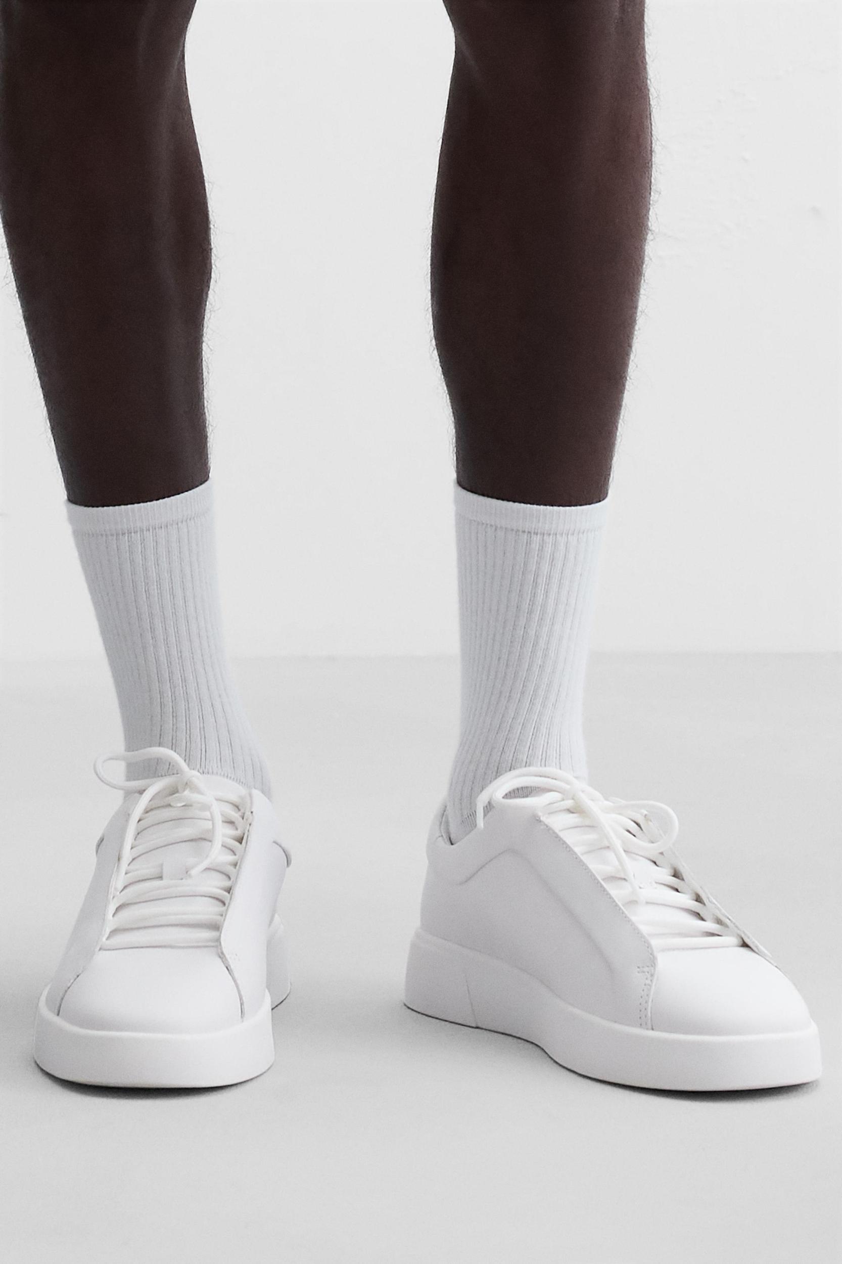 LEATHER SNEAKERS Product Image