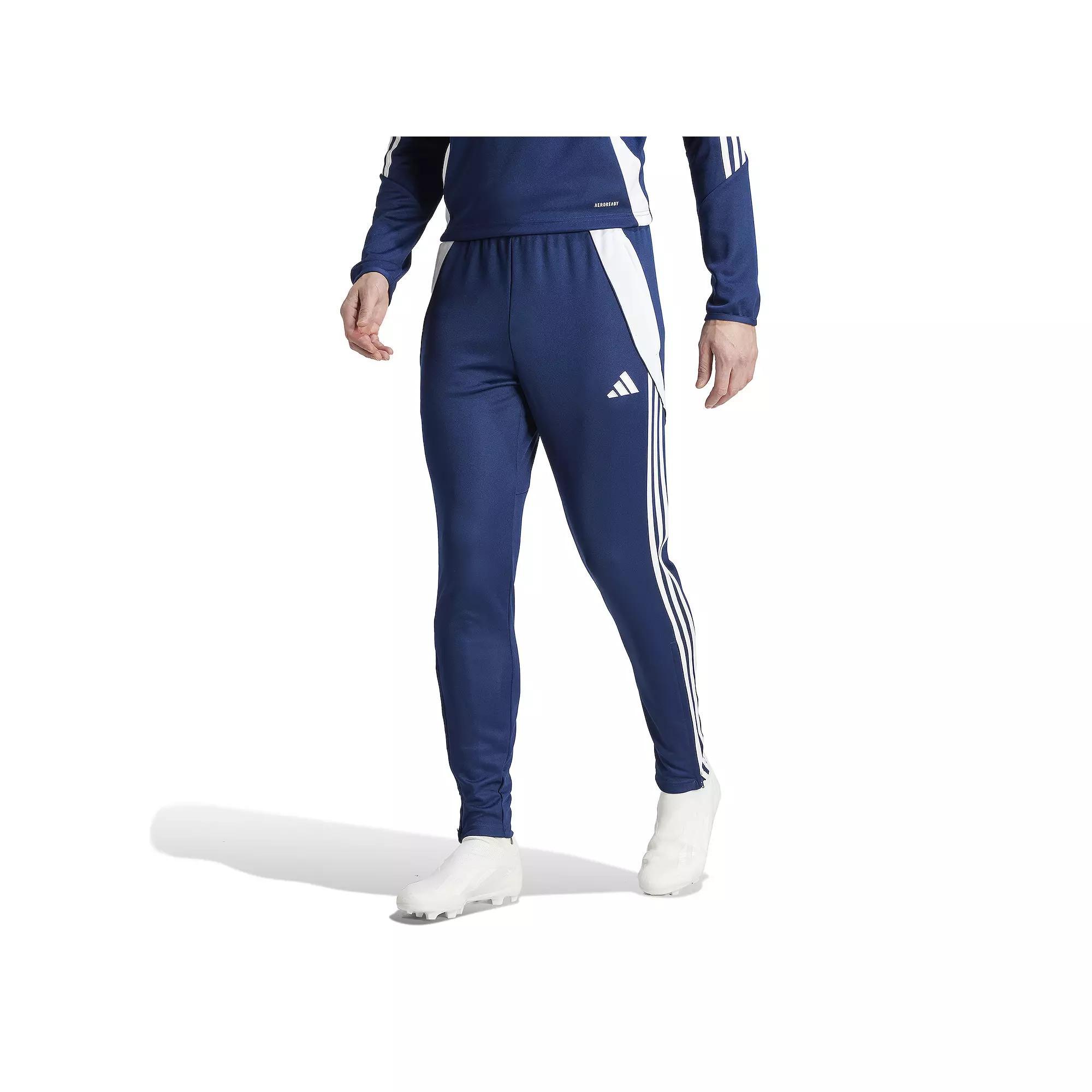 Men's adidas Tiro 24 Training Pants, Size: Large, Multi Navy Blue White Product Image