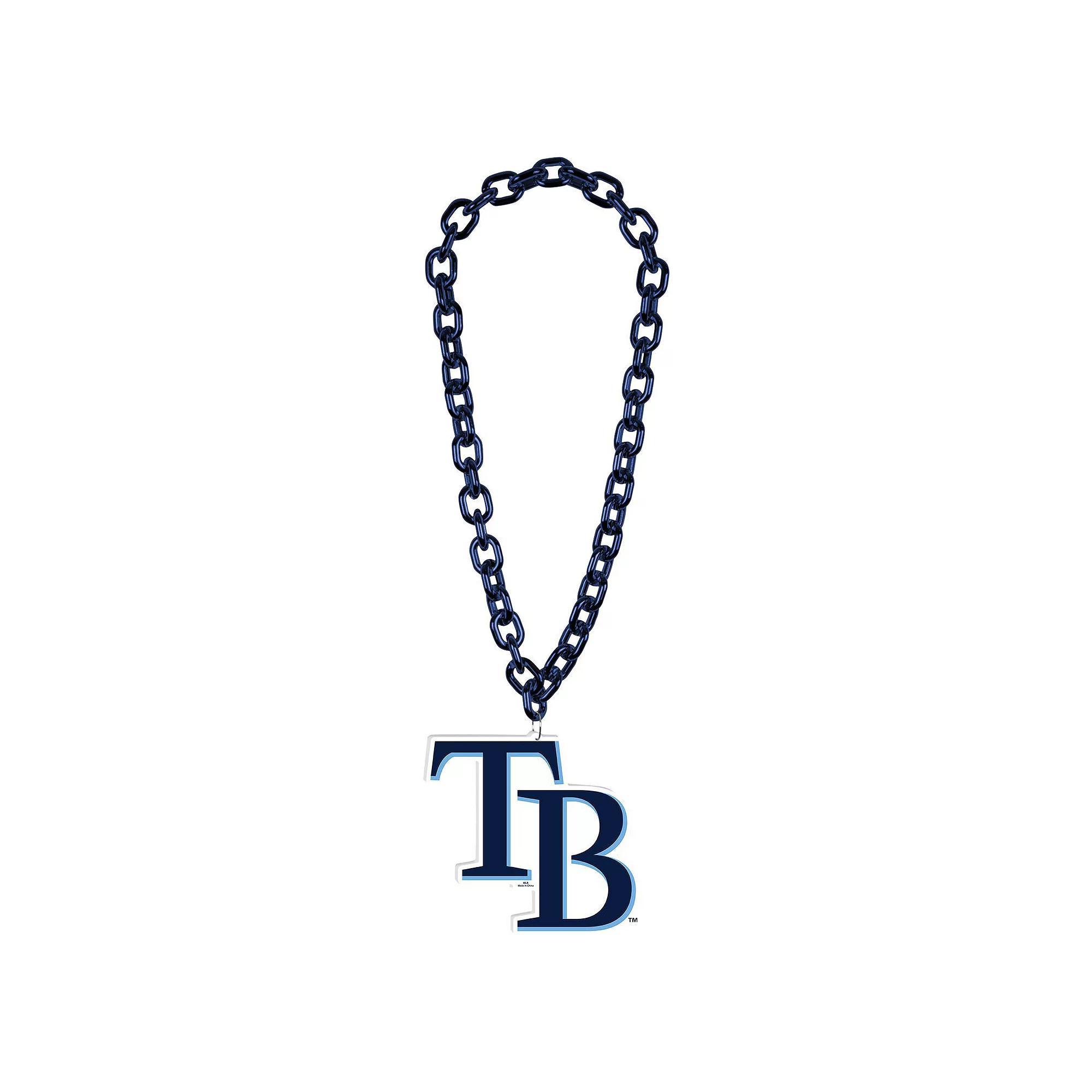 WinCraft Tampa Bay Rays Big Chain Logo Necklace, Men's, Team Product Image