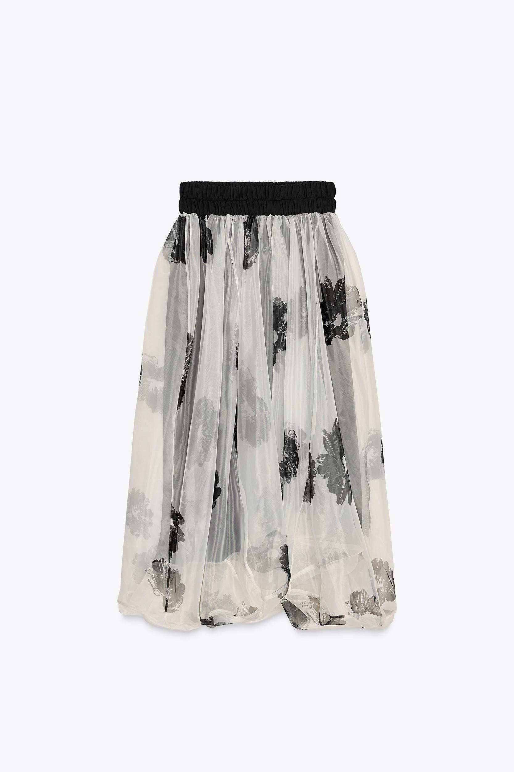 ZW COLLECTION PRINTED ORGANZA DRESS Product Image