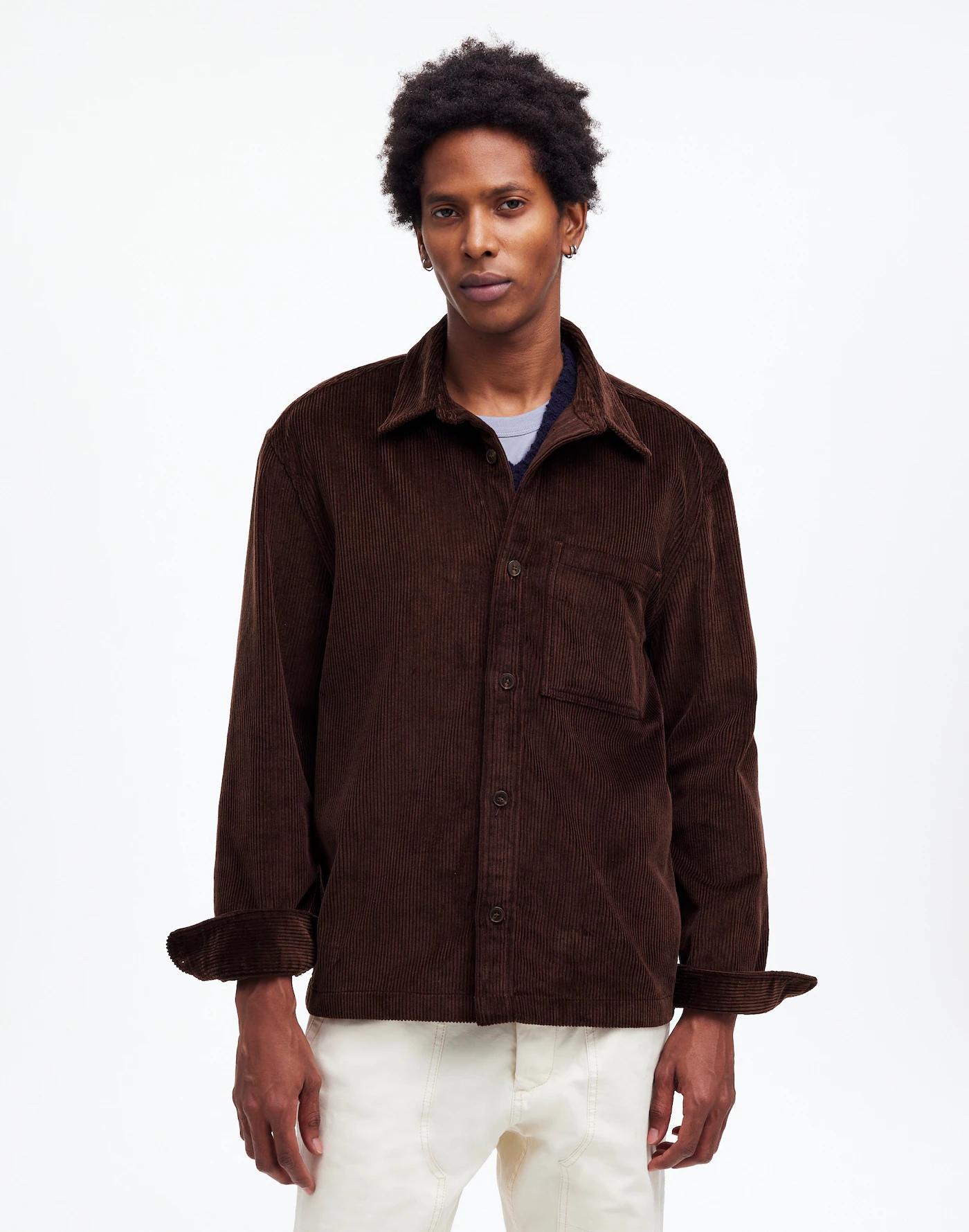 Corduroy Shirt-Jacket Product Image