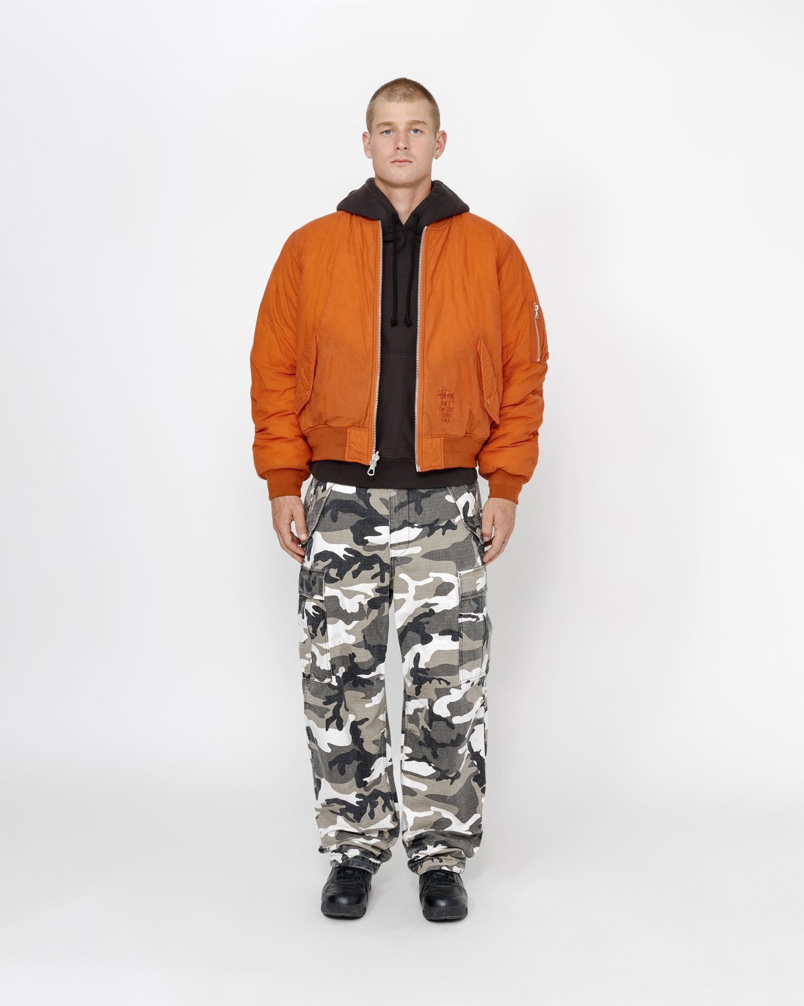 WAXED BUILT BOMBER JACKET Male Product Image