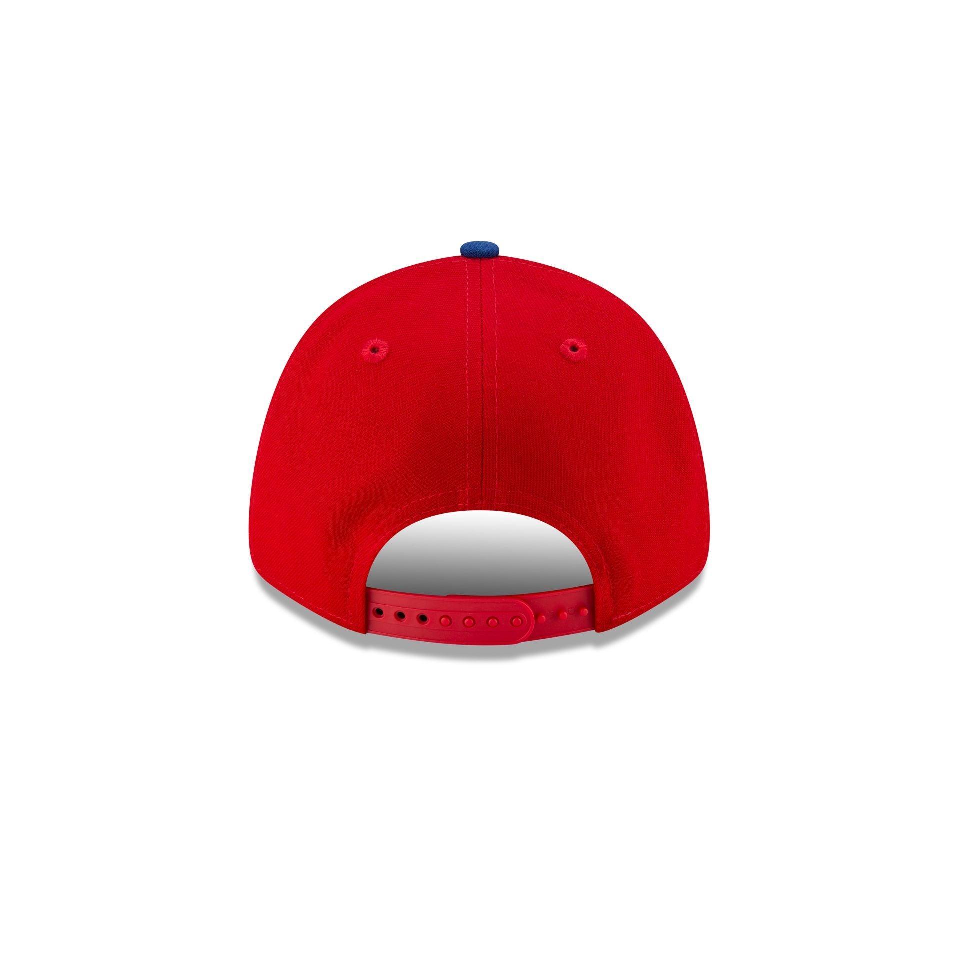 Rutgers Scarlet Knights Scarlet Black 9FORTY Snapback Hat Male Product Image