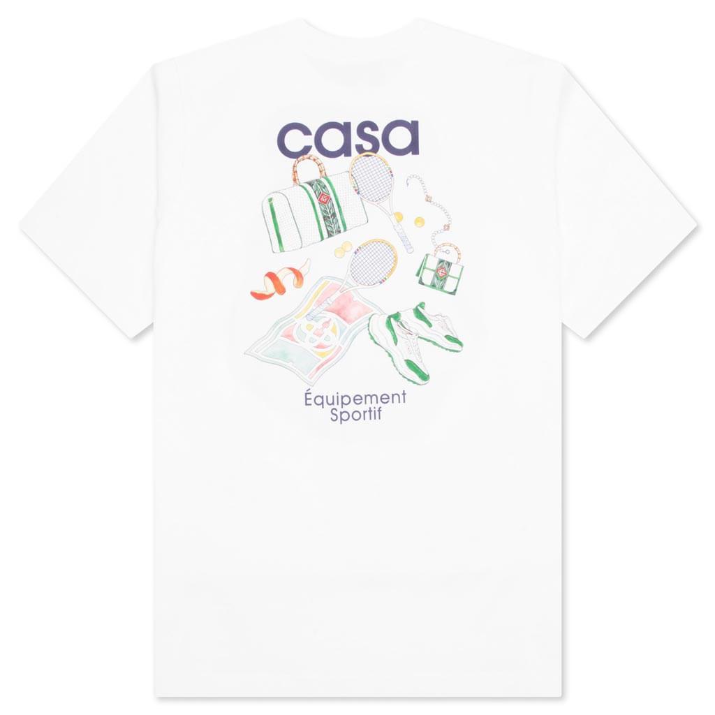 Equipement Sportif Tee - White Male Product Image