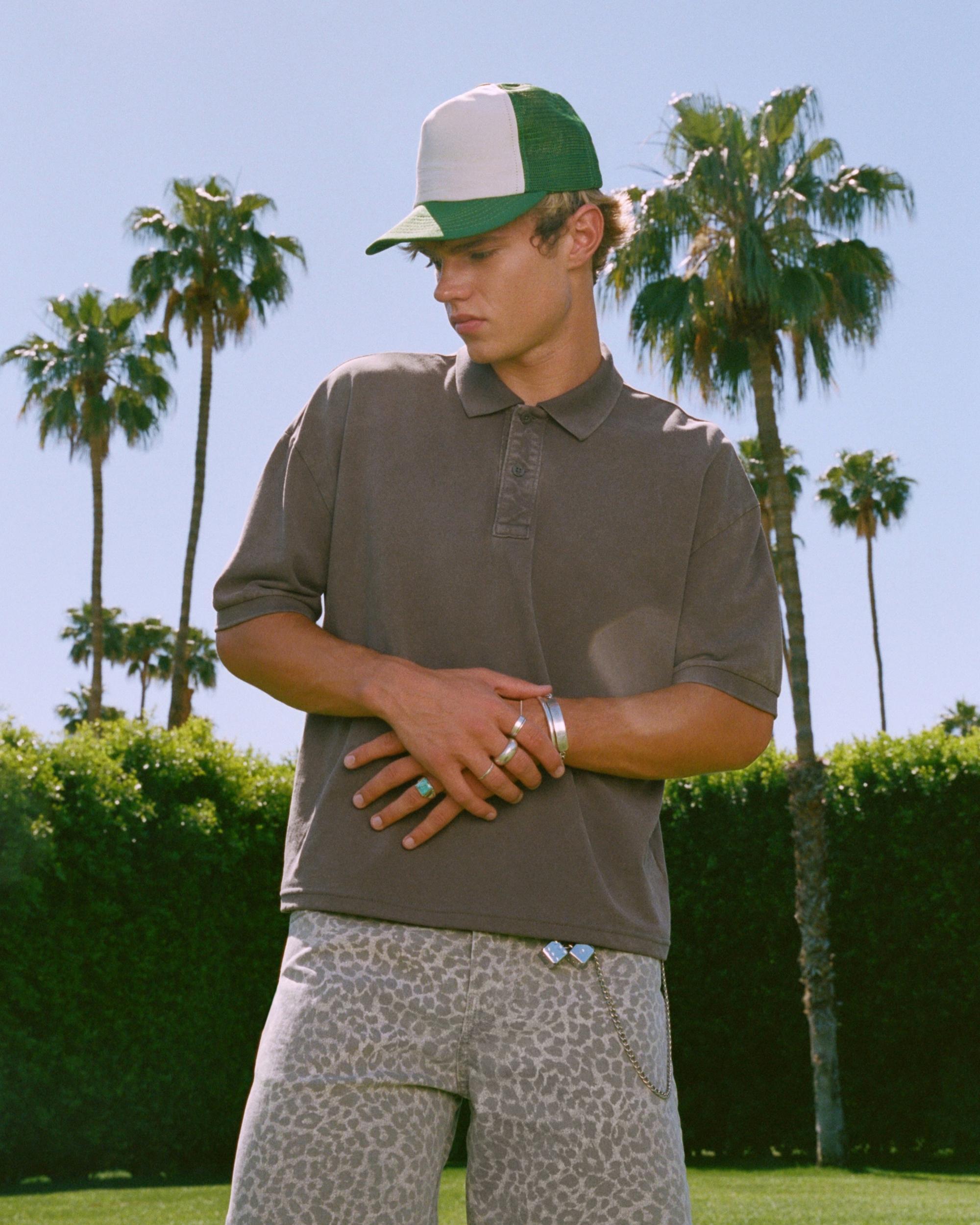 Boxy Crop Polo Product Image