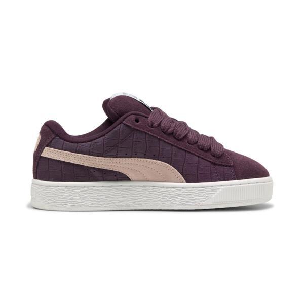 PUMA Suede XL Elevated Womens Sneakers in Midnight Plum/White Product Image