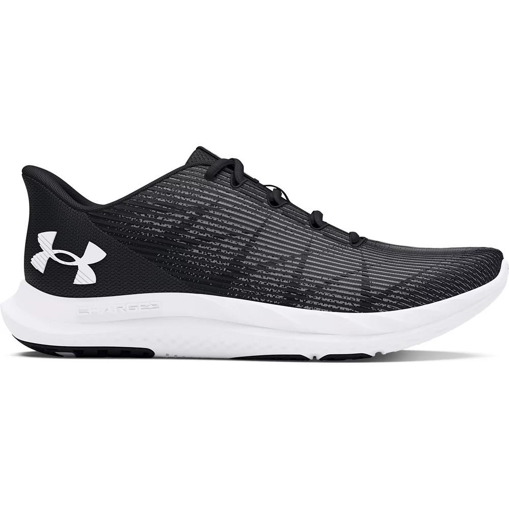 Under Armour Charged Speed Swift Men's Running Shoes, Size: 15, Black White White Product Image