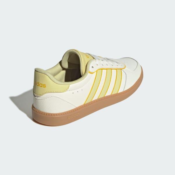 adidas Breaknet Sleek Shoes Core White 6 Womens Product Image