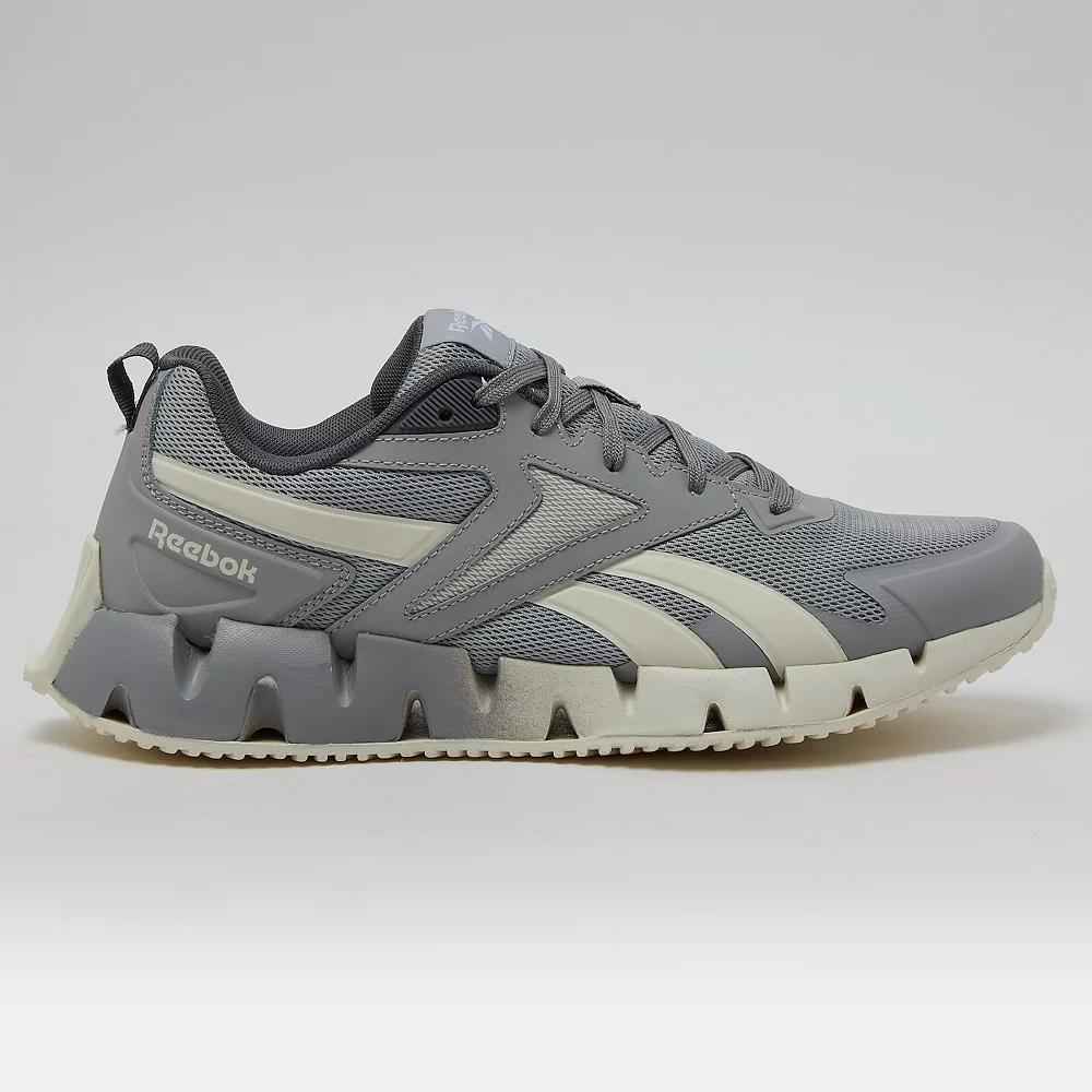 Reebok Zig Vector Men's Tennis Shoes, Size: 10, Gray Gray Chalk Product Image