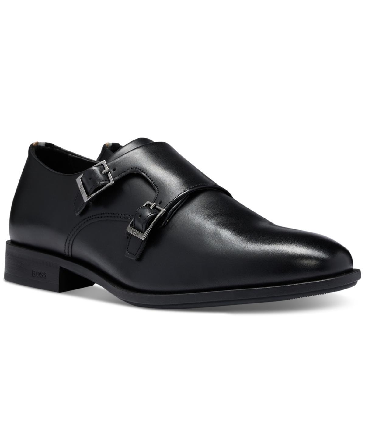 Boss by Hugo Boss Mens Colby Double-Buckle Monk Strap Dress Shoes Product Image