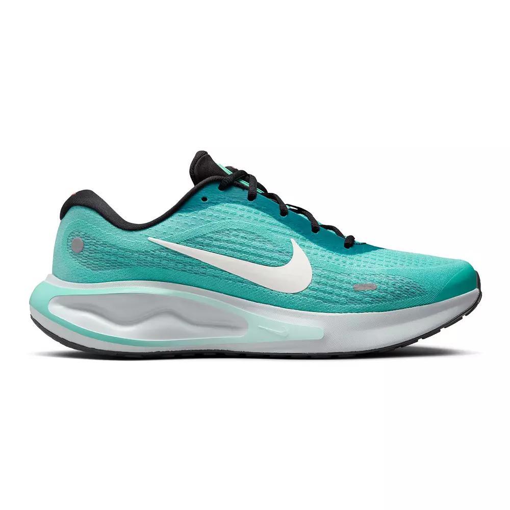 Nike Journey Run Men's Road Running Shoes, Size: 15, Green Frost Ivory Product Image