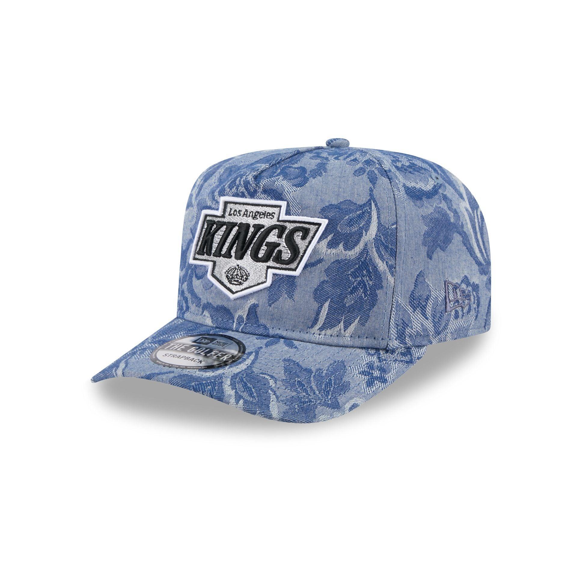 Los Angeles Kings Denim Jacquard Golfer Hat Male Product Image