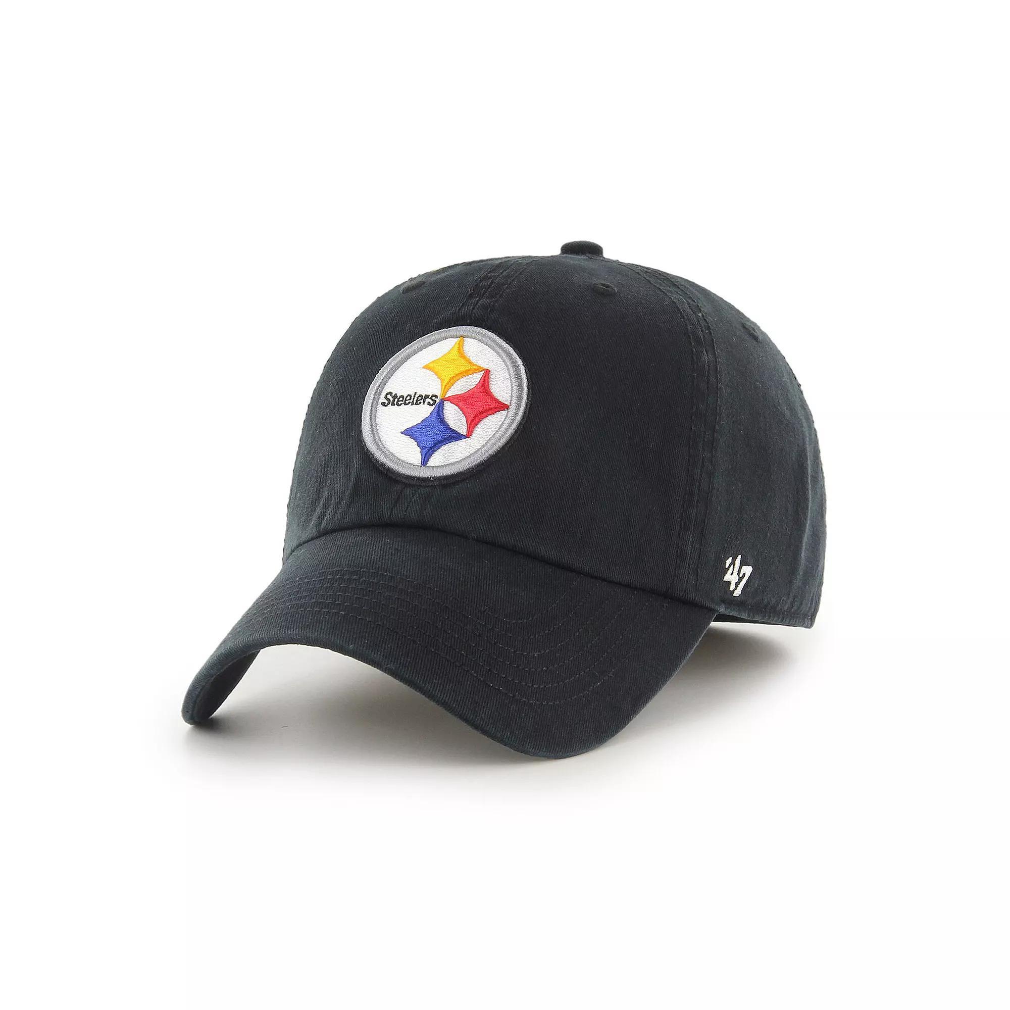 Mens 47 Pittsburgh Steelers Franchise Logo Fitted Hat Product Image