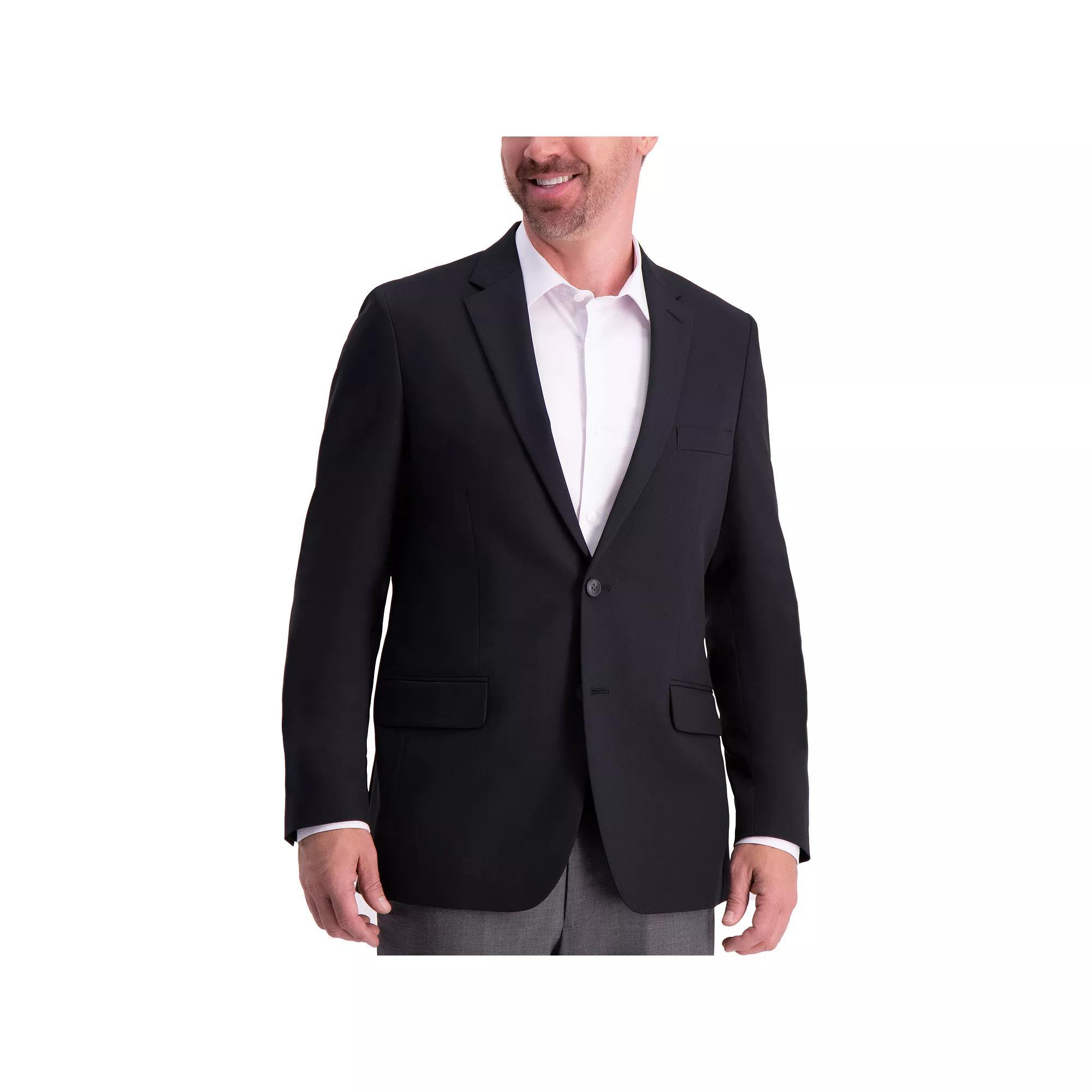 Men's Haggar® Active Series Tailored-Fit Sport Coat, Size: 42 Short, Blue Product Image