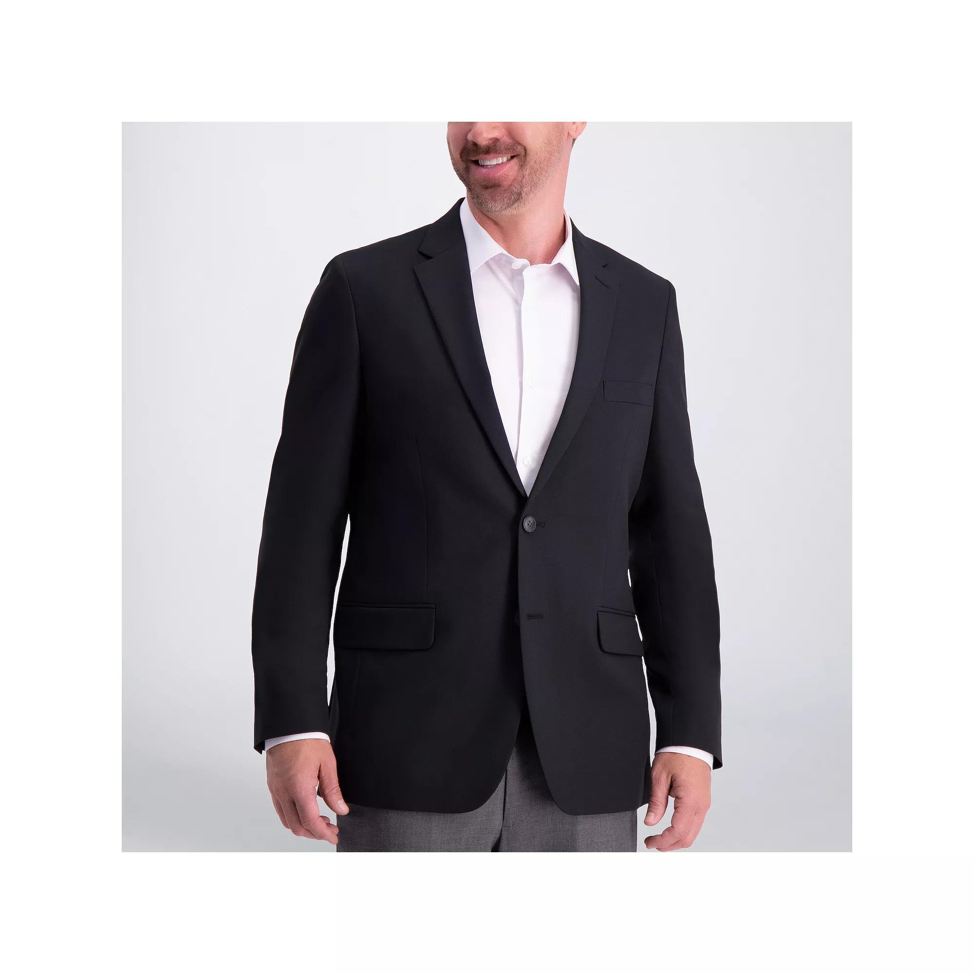 Men's Haggar® Active Series Tailored-Fit Sport Coat, Size: 42 Short, Blue Product Image