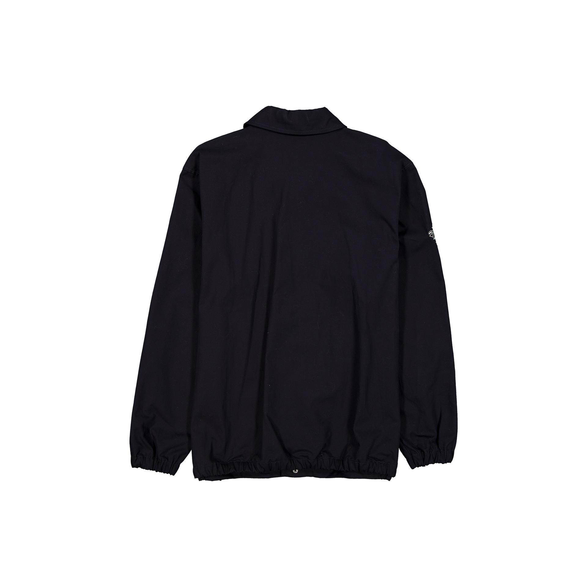New Era Branded Twill Applique Navy Coaches Jacket Male Product Image