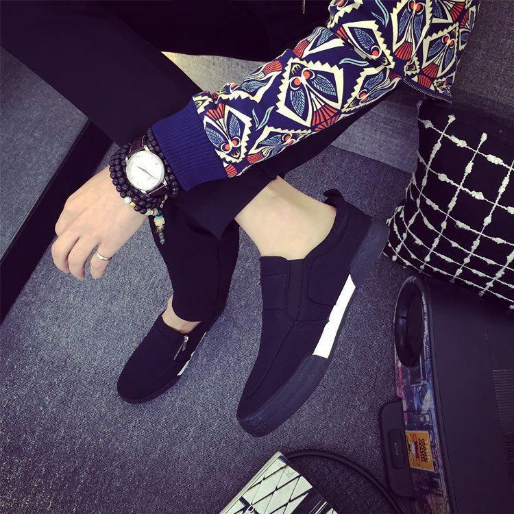 Canvas Zip Loafers Product Image