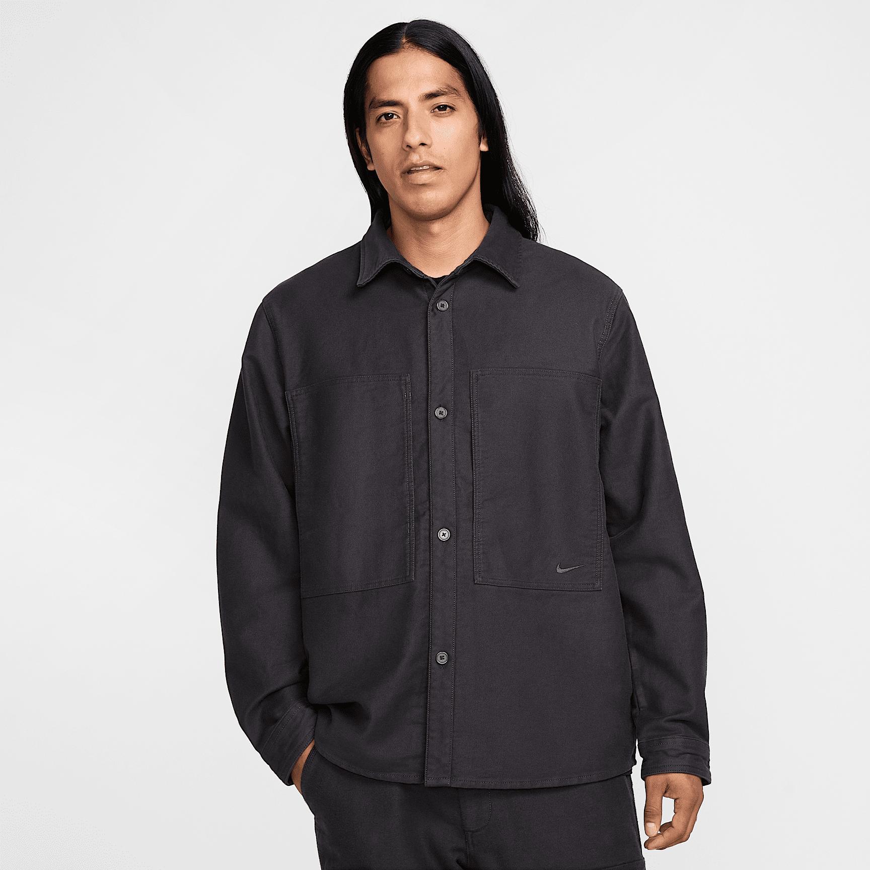 Nike Life Men's Long-Sleeve Chamois Field Shirt Product Image