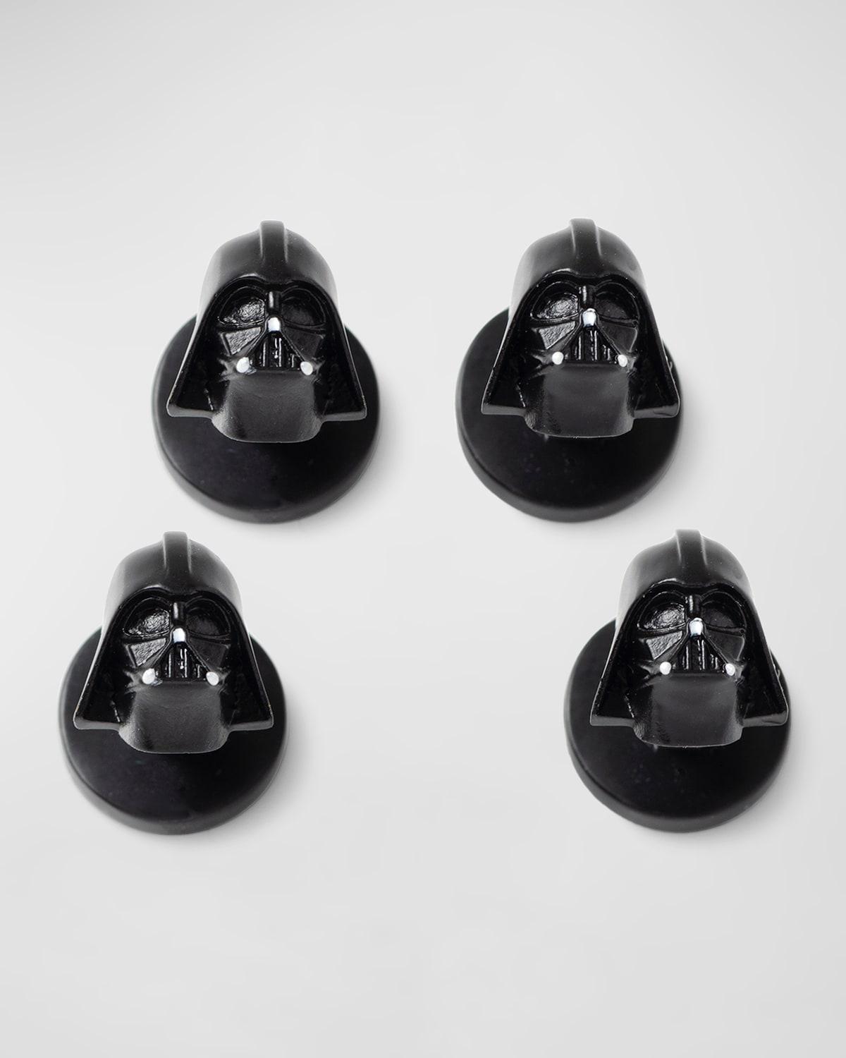 Mens 3D Darth Vader Shirt Studs Product Image