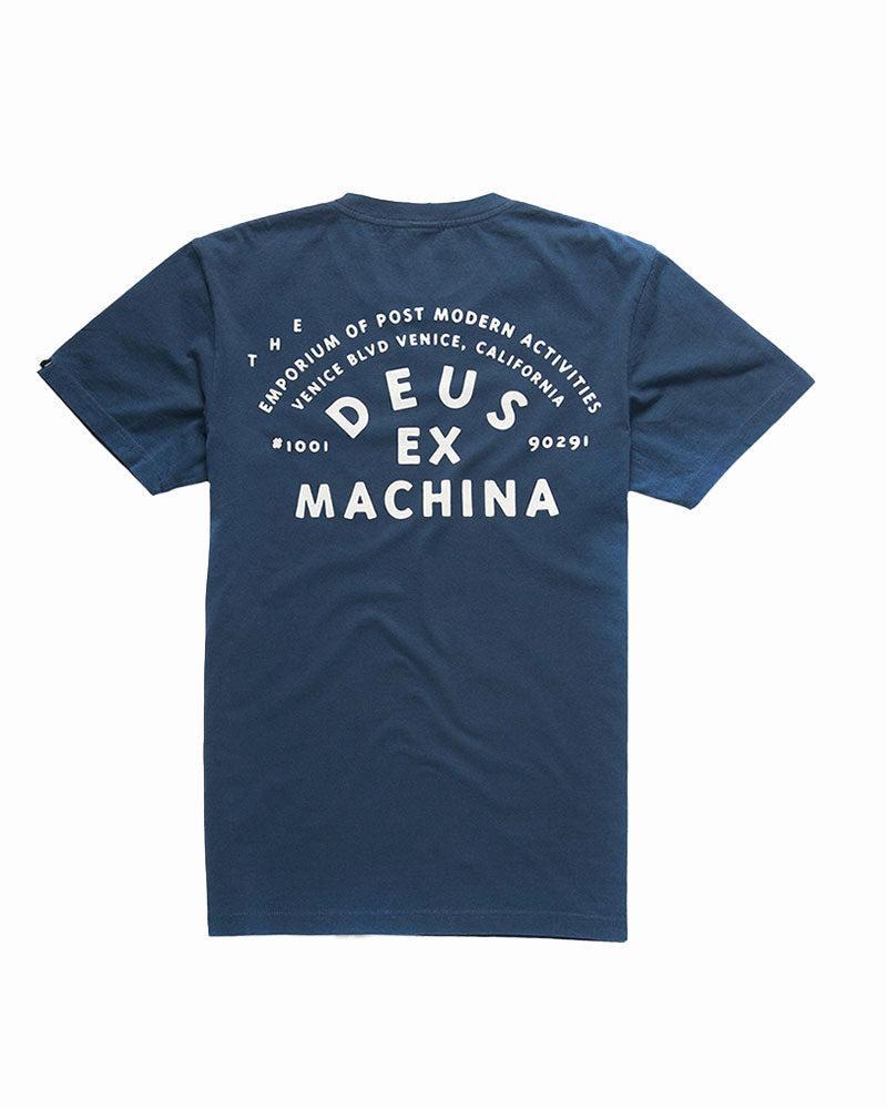 The A100 Tee - Navy Product Image