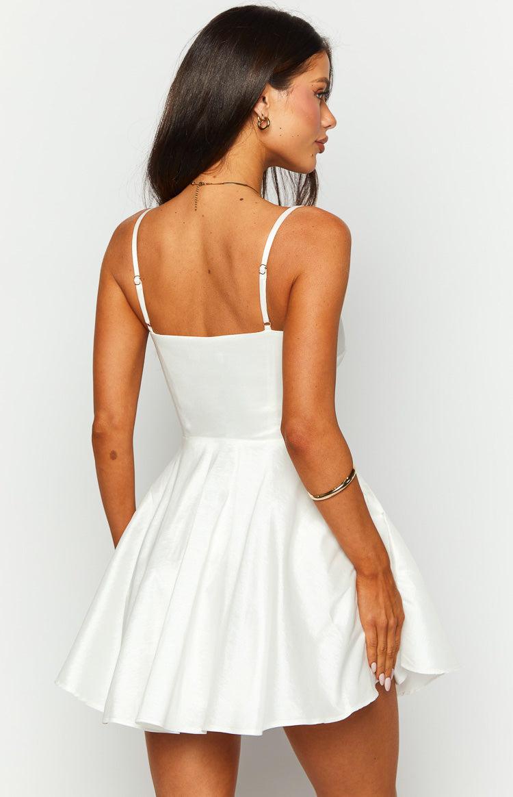Gio White Mini Dress Product Image
