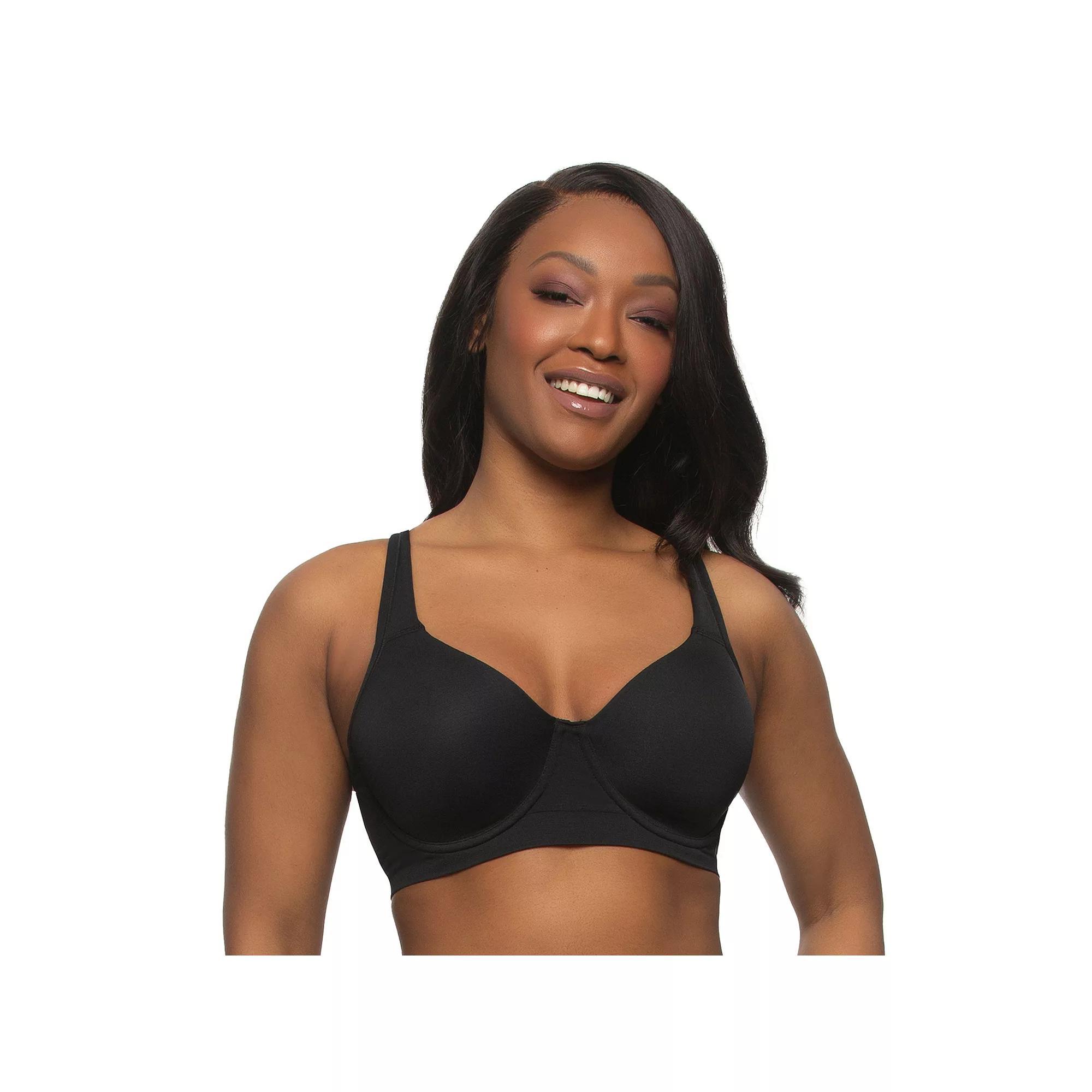 Paramour by Felina Utopia Full Cover Contour Bra 235149, Women's, Size: 38 B, Black Product Image