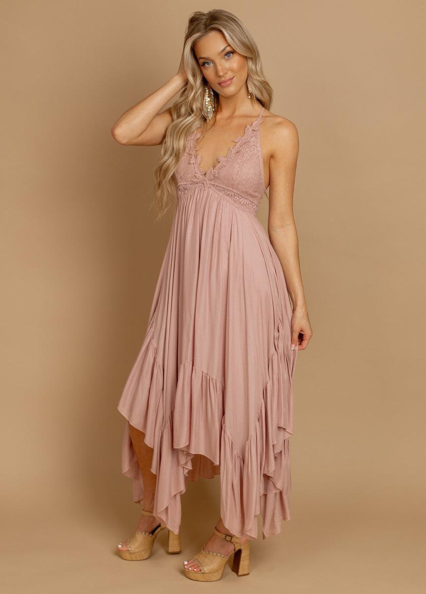 Poesy Dress in Light Orchid Female Product Image