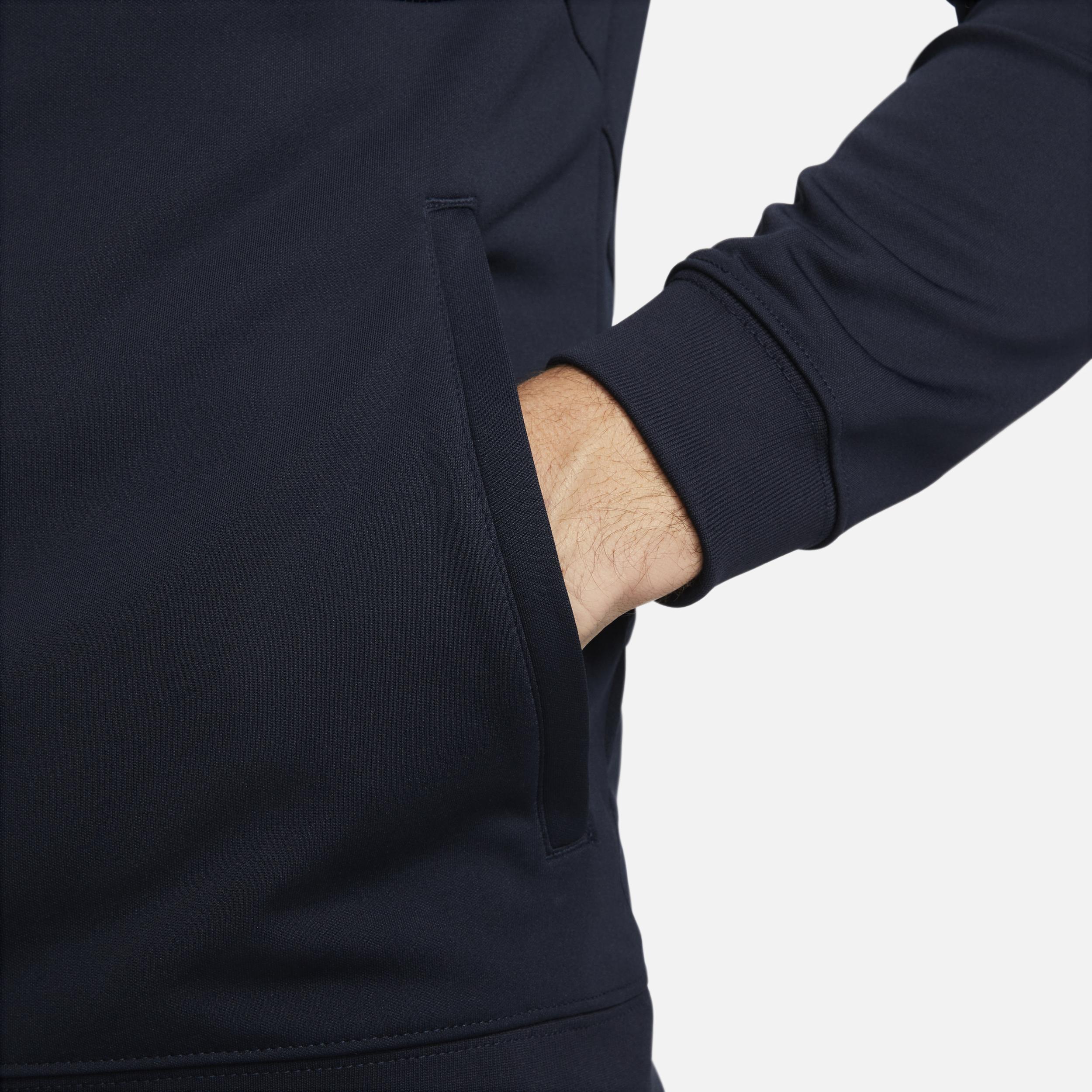 Mens Nike Navy Barcelona Team Academy Pro Anthem Raglan Performance Full-Zip Jacket Bar Blue Product Image