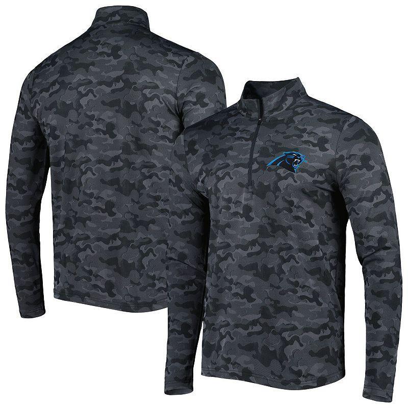 Men's Antigua Black Atlanta Falcons Brigade Quarter-Zip Sweatshirt, Size: Large Product Image