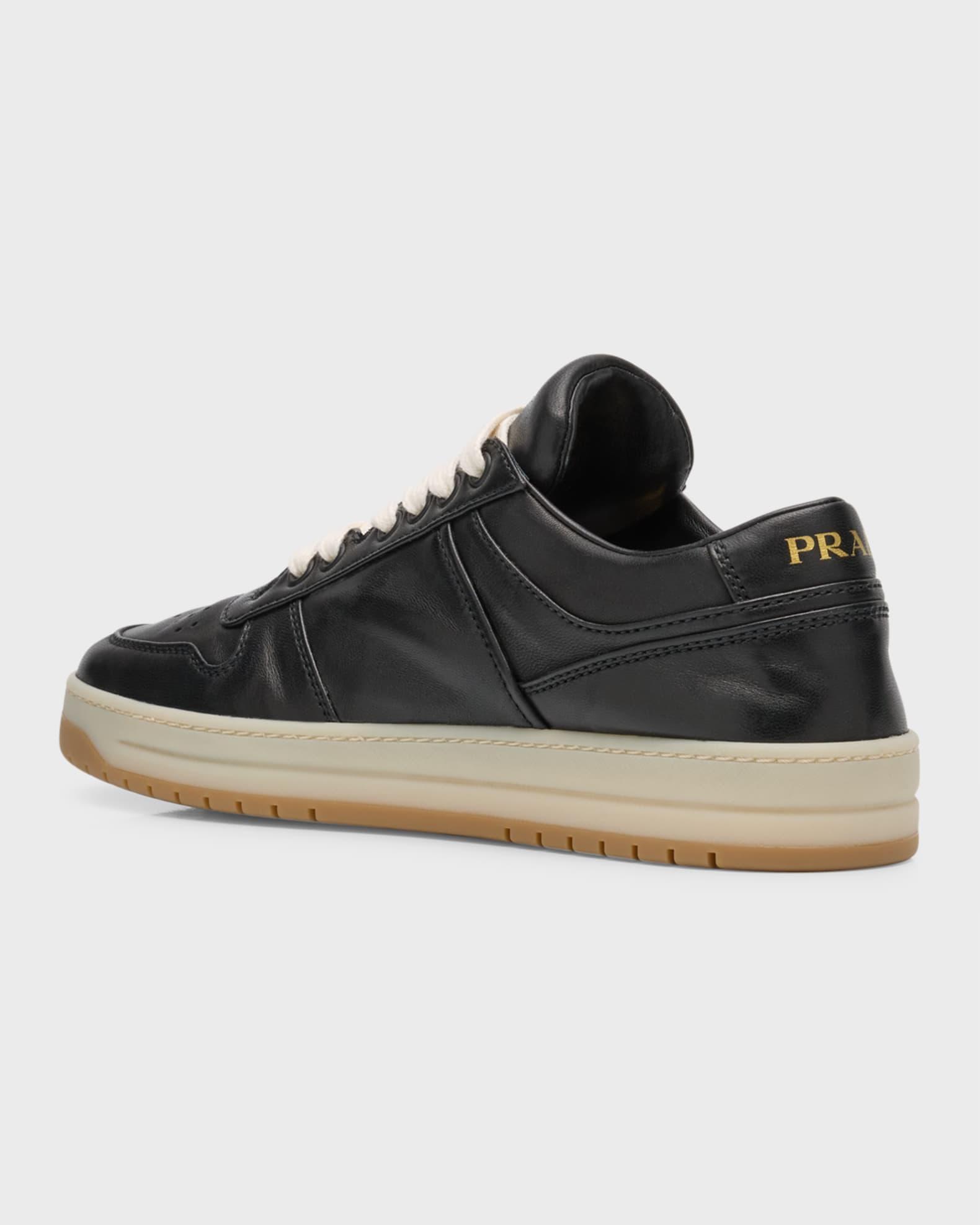 Leather Low-Top Sneakers Product Image