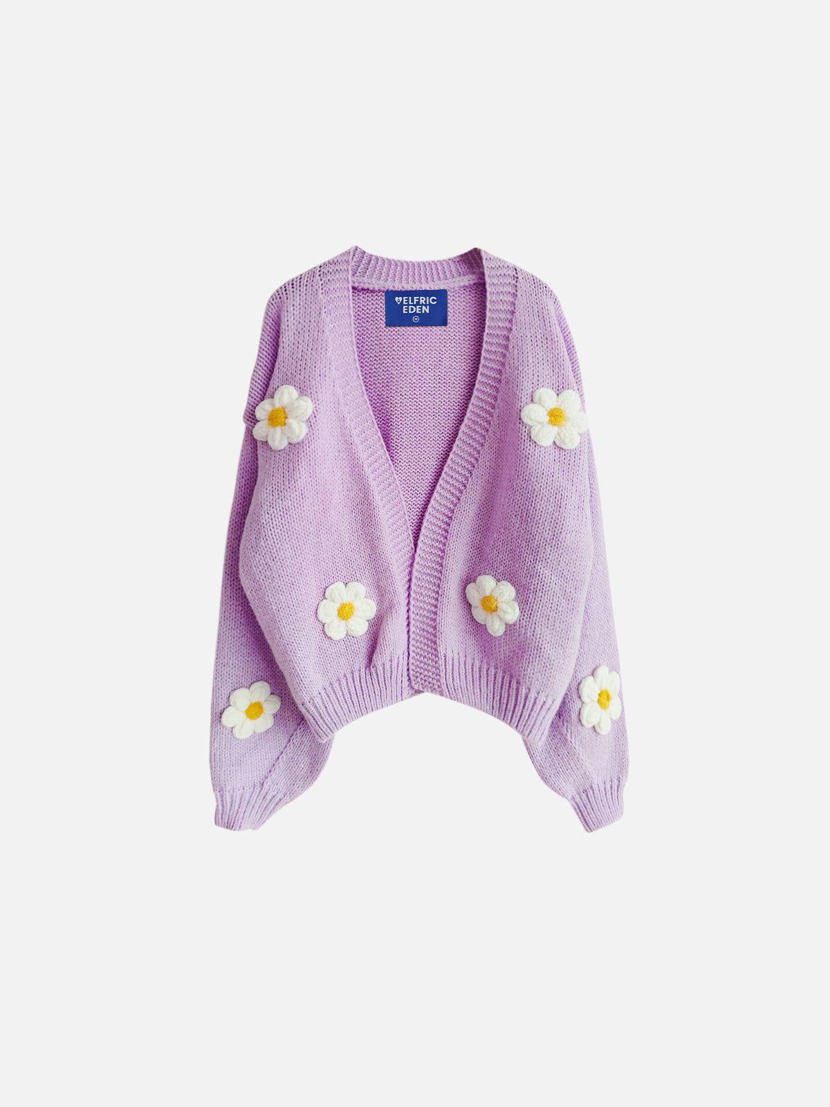 Aelfric Eden Crochet Flower Cardigan Female Product Image