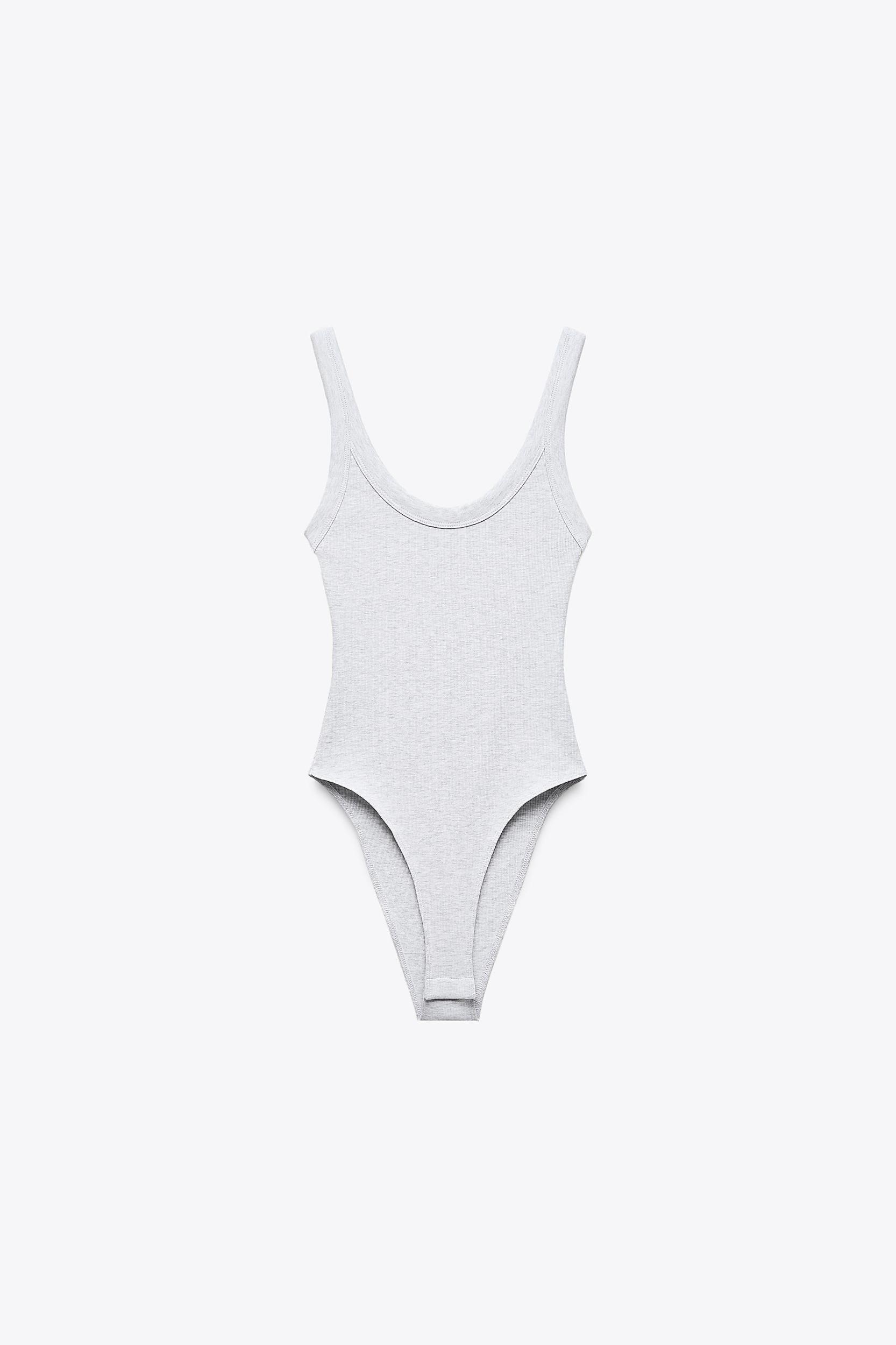 RIBBED BODYSUIT Product Image