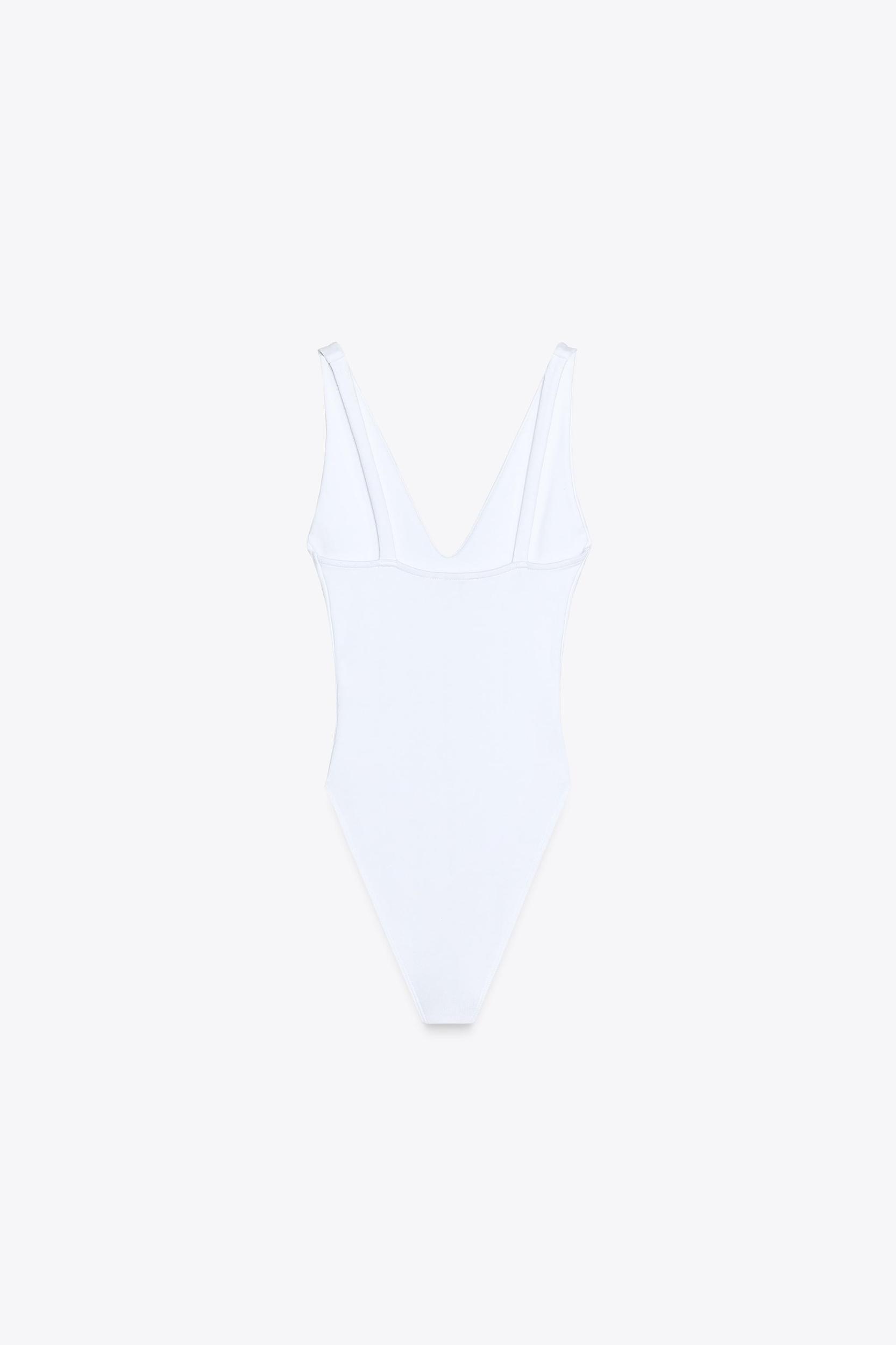 V-NECK BODYSUIT Product Image