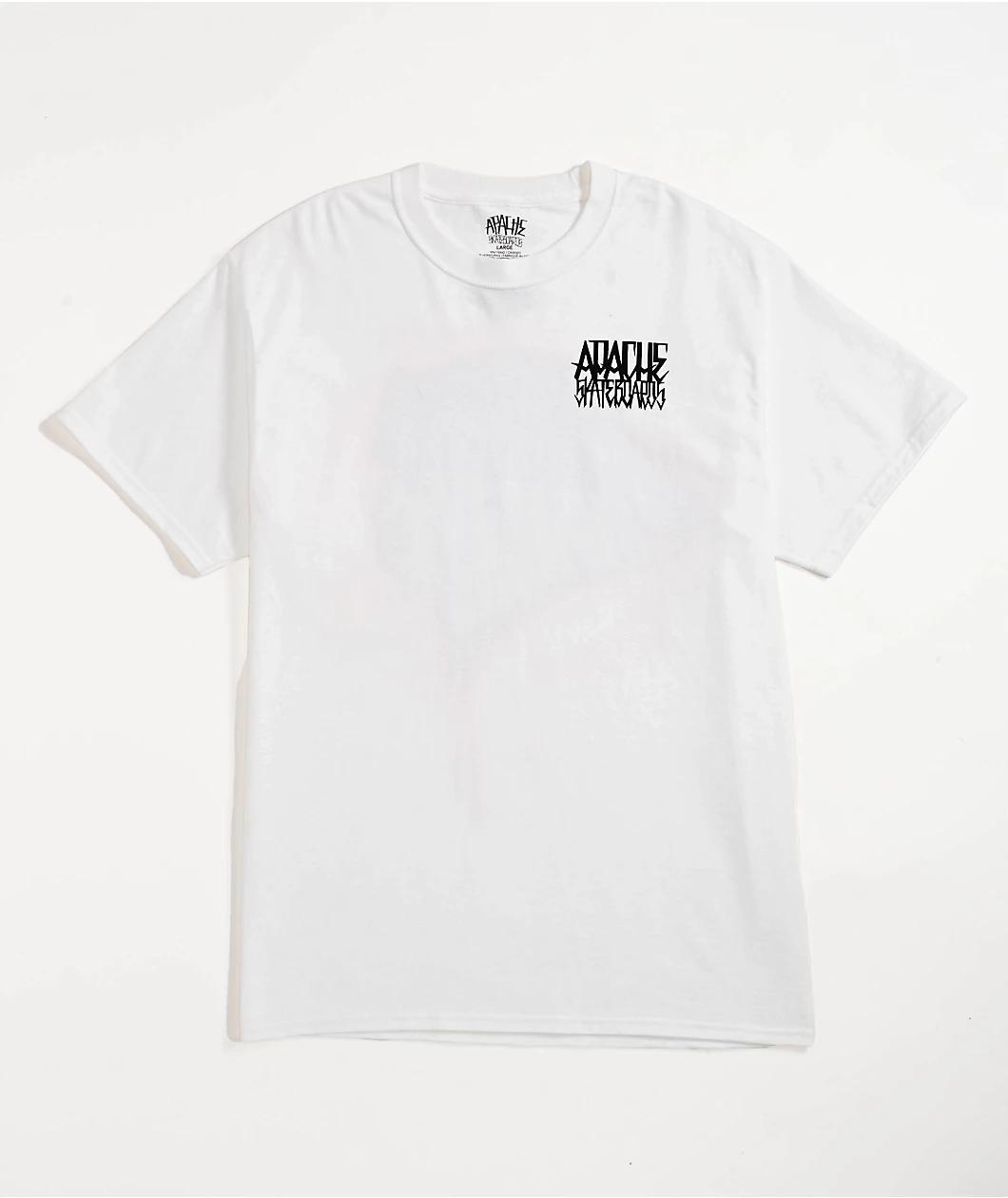 Apache Basket White T-Shirt Product Image