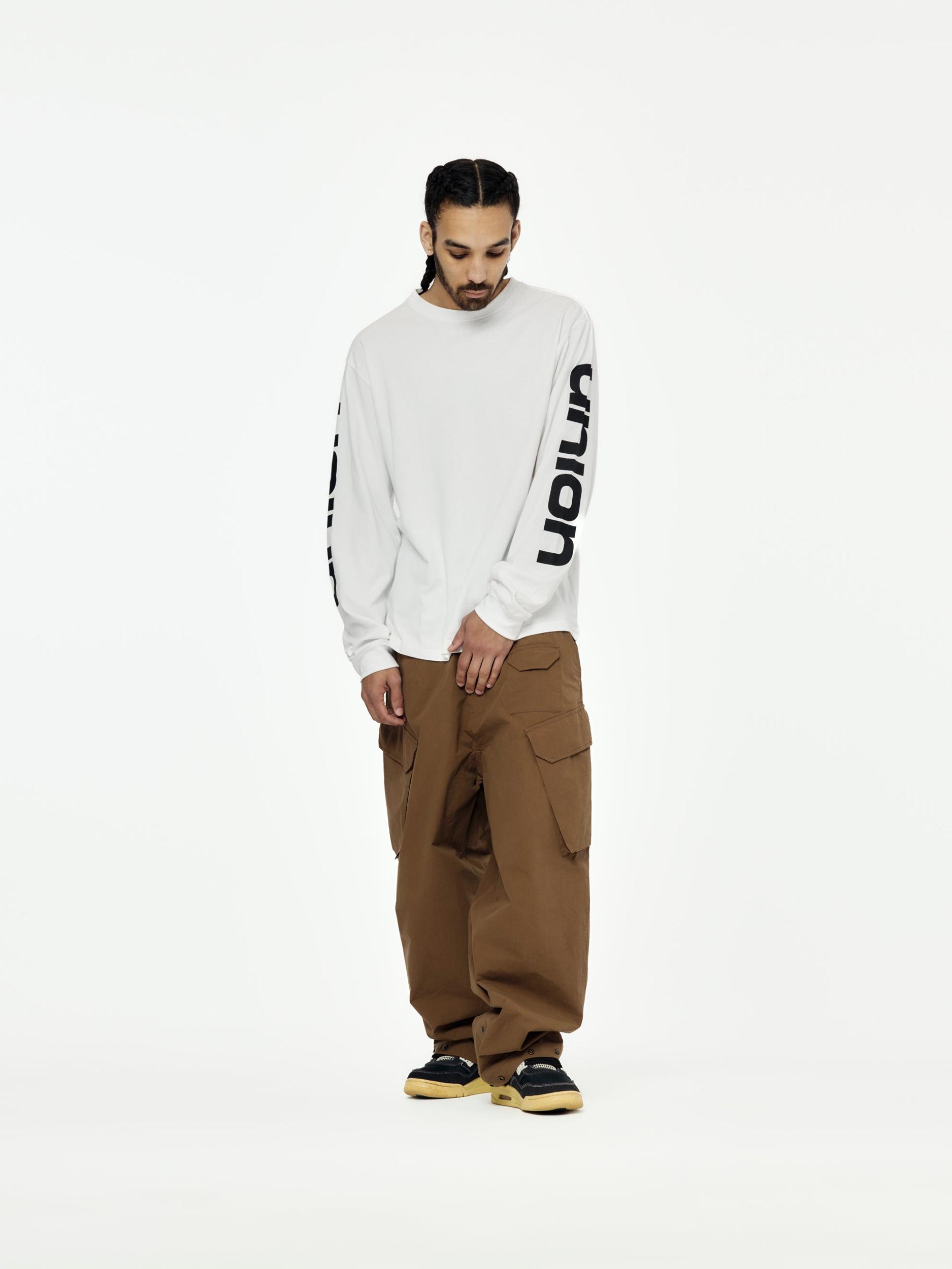 Blanked L/S Tee (White) Product Image