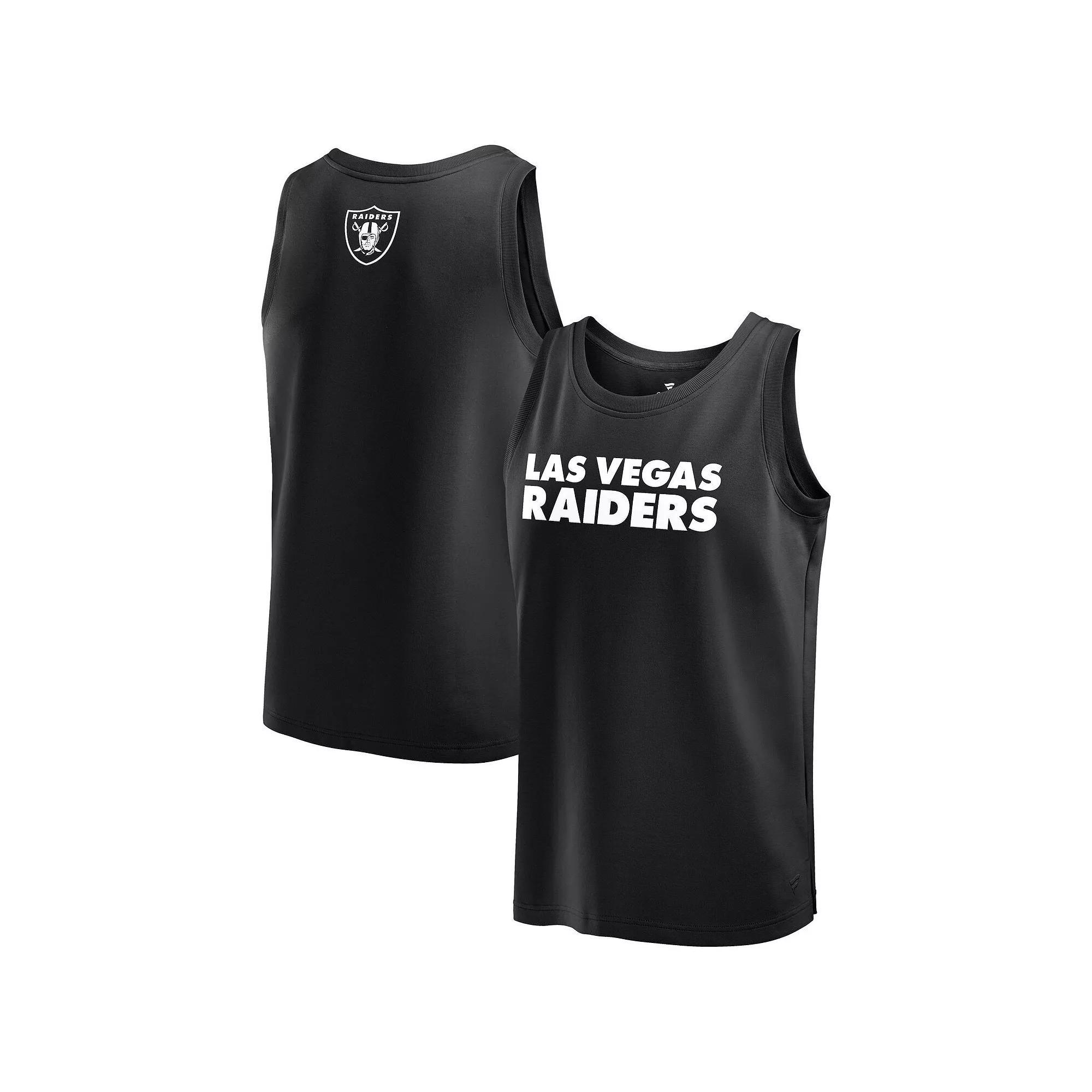 Men's Fanatics Black Las Vegas Raiders Elements Tank Top, Size: Small, Lvr Black Product Image
