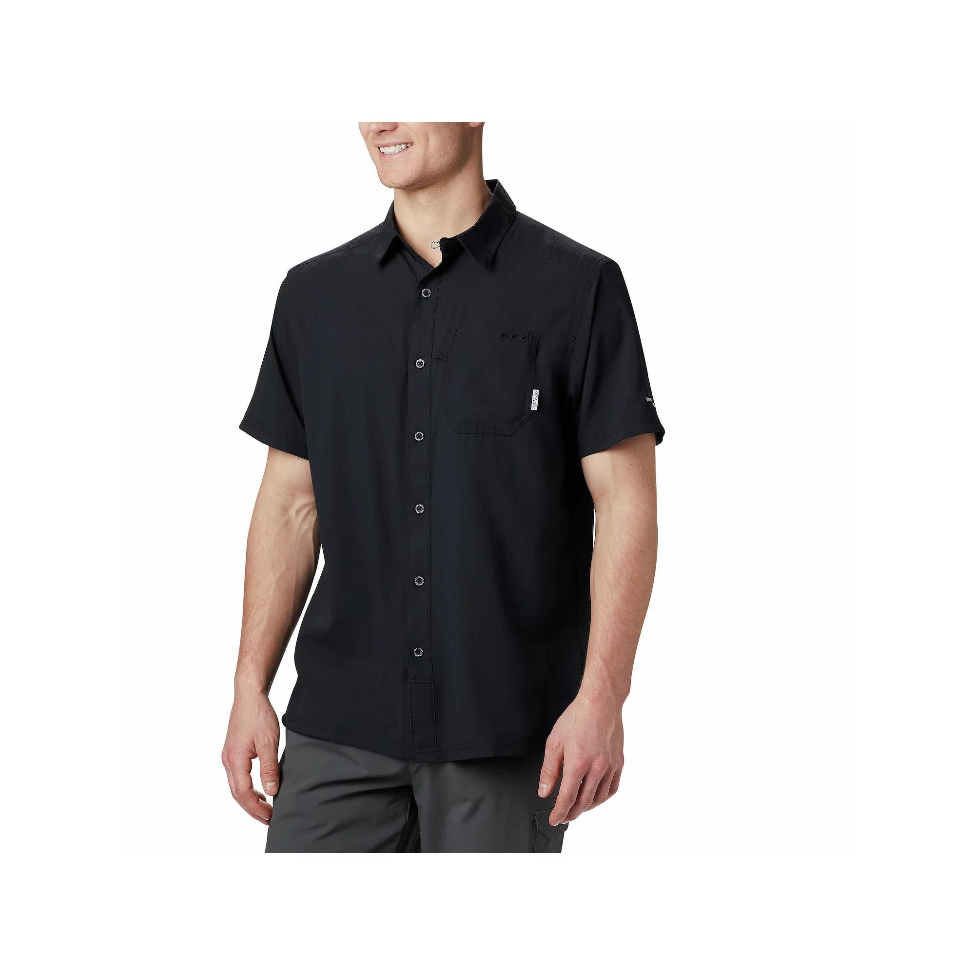 Mens Columbia PFG UPF 50 Slack Tide Omni-Wick Button-Down Camp Shirt Product Image