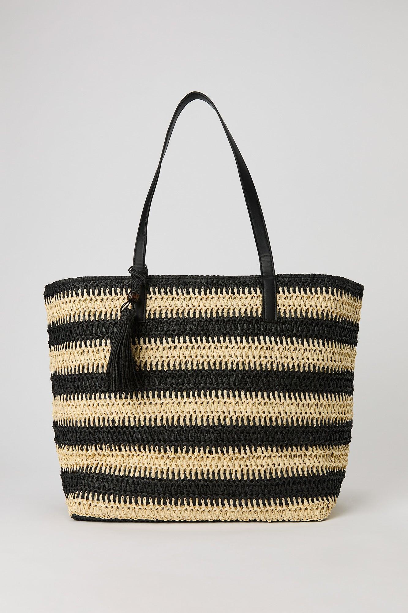 Straw Tote Bag Female Product Image