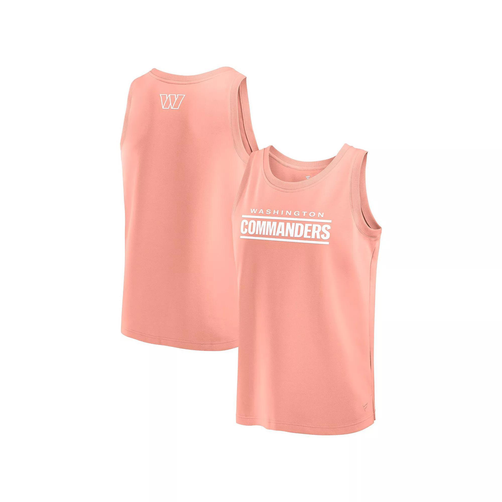 Men's Fanatics Coral Washington Commanders Elements Tank Top, Size: Small, Wft Pink O Product Image