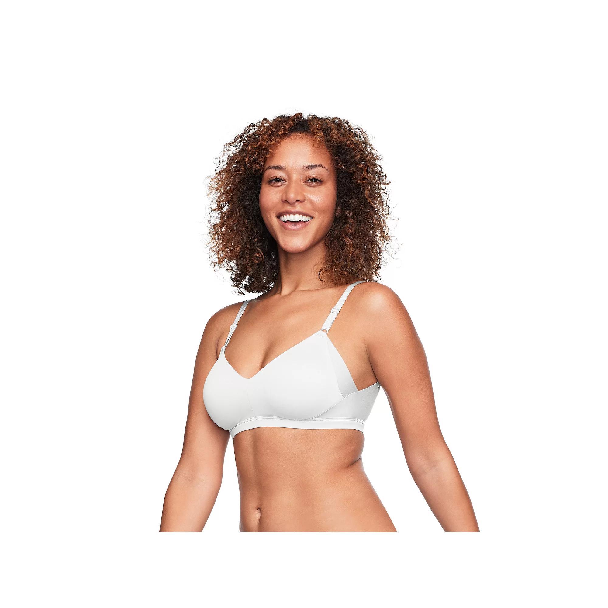 Warners No Side Effects® Underarm and Back-Smoothing Comfort Wireless Lift T-Shirt Bra RN2231A, Women's, Size: 3XL, Mink Product Image