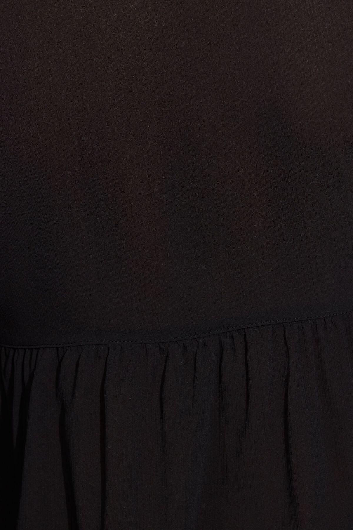Georgette Lace Trim Flyaway Top Product Image