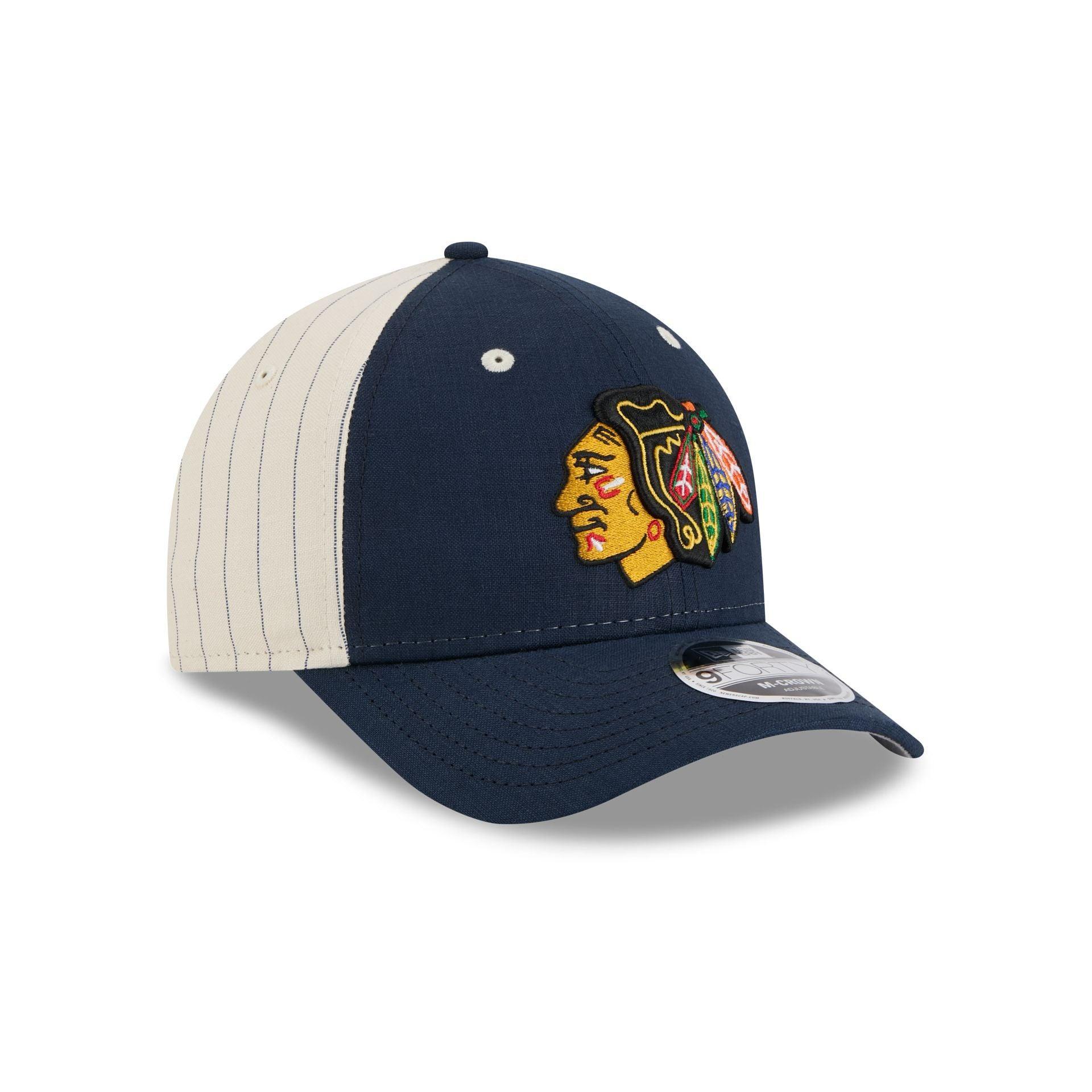 New York Rangers Linen 9FORTY M-Crown Snapback Hat Male Product Image