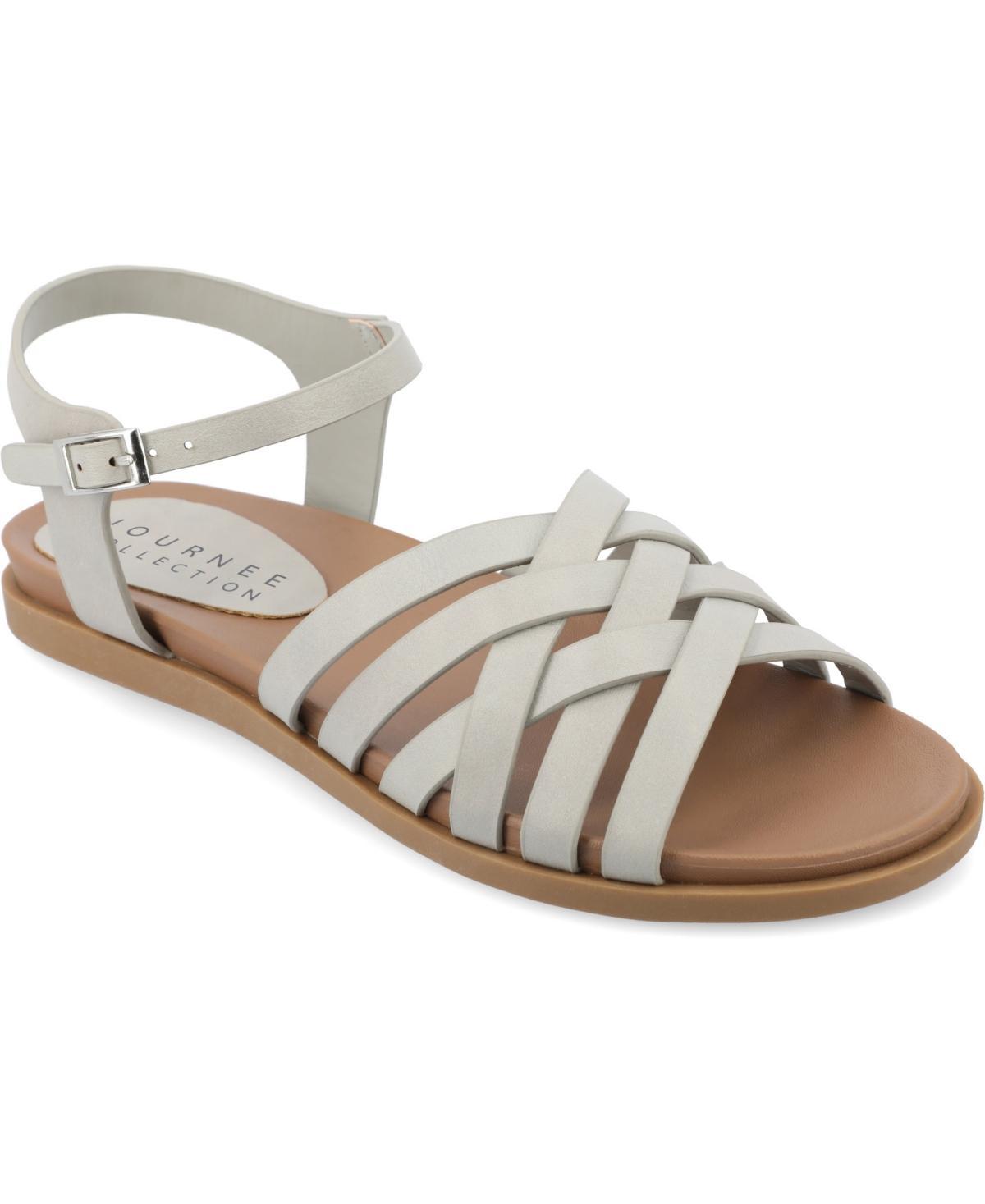 Journee Kimmie Womens Sandals Blue Product Image